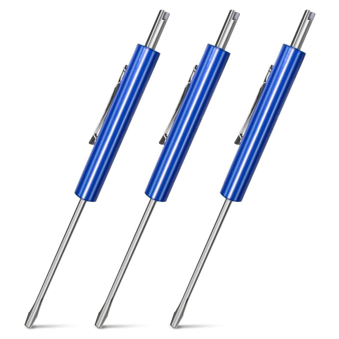 Mini Destornillador de Bolsillo Silginnes - Paquete de 3 - Acero