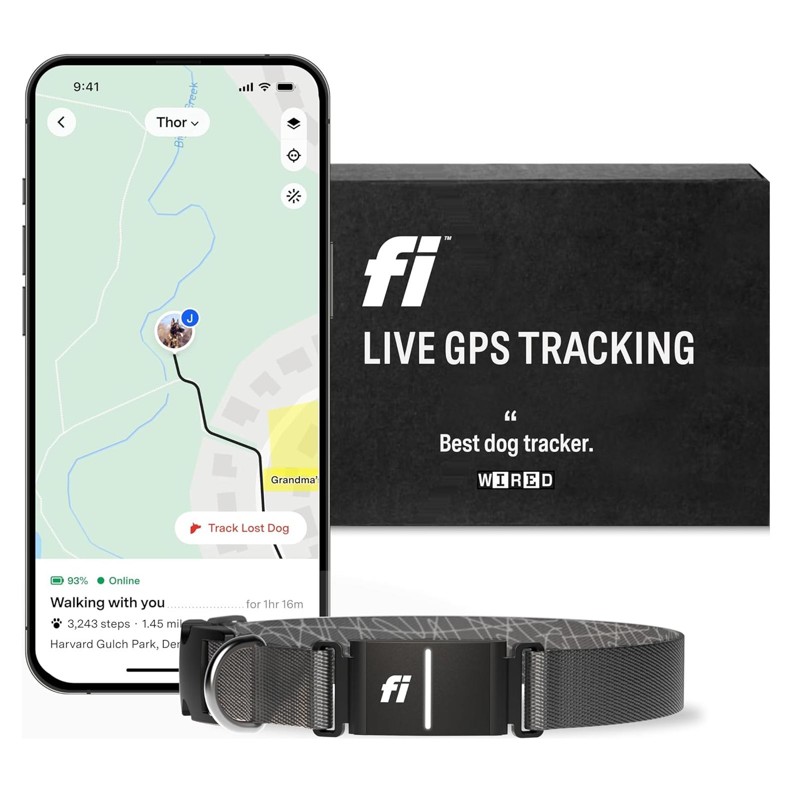Collar Inteligente Fi Series 3 - GPS y Monitor de Perros