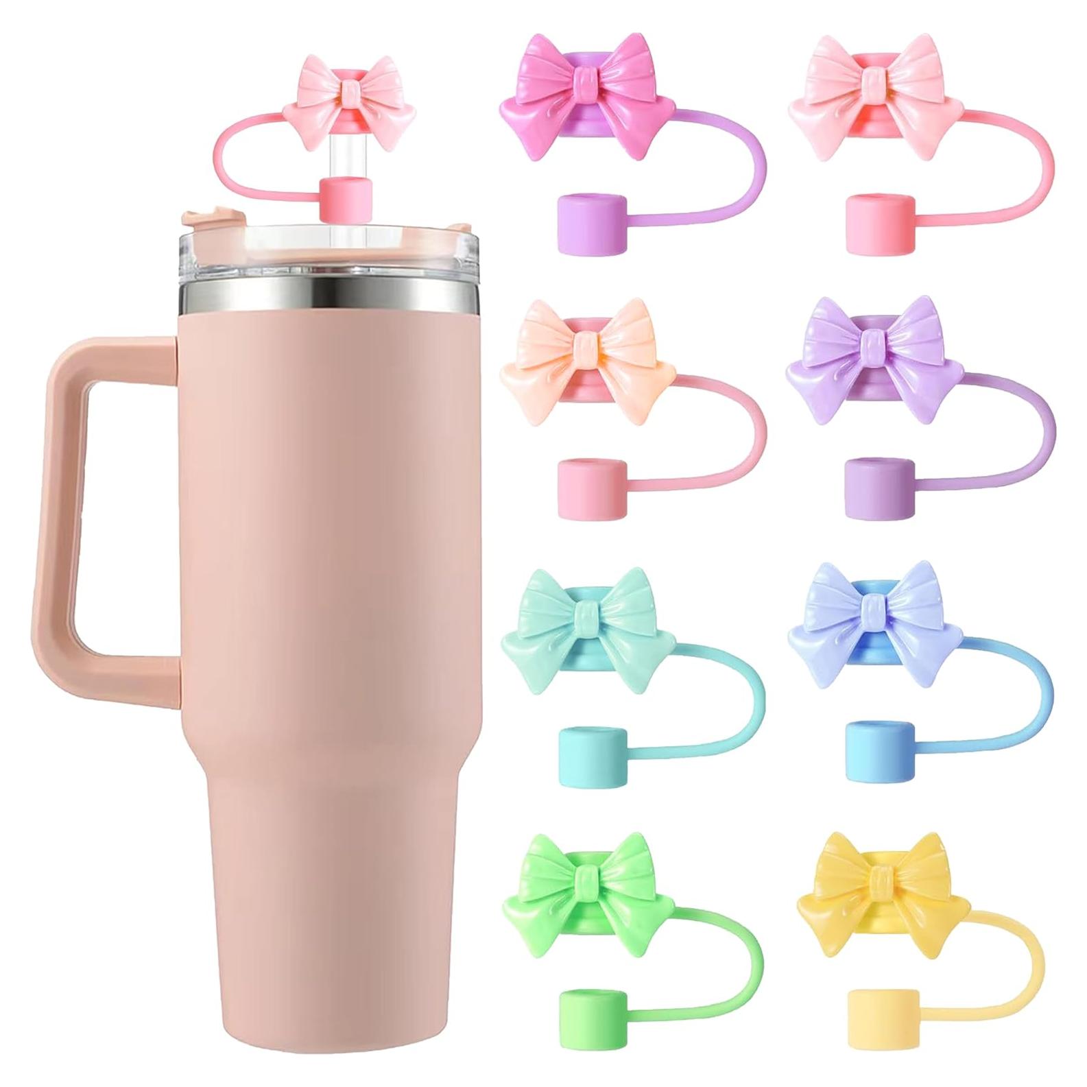 8 Tapas de Silicona para Popote Stanley 30/40 Oz SEMATA