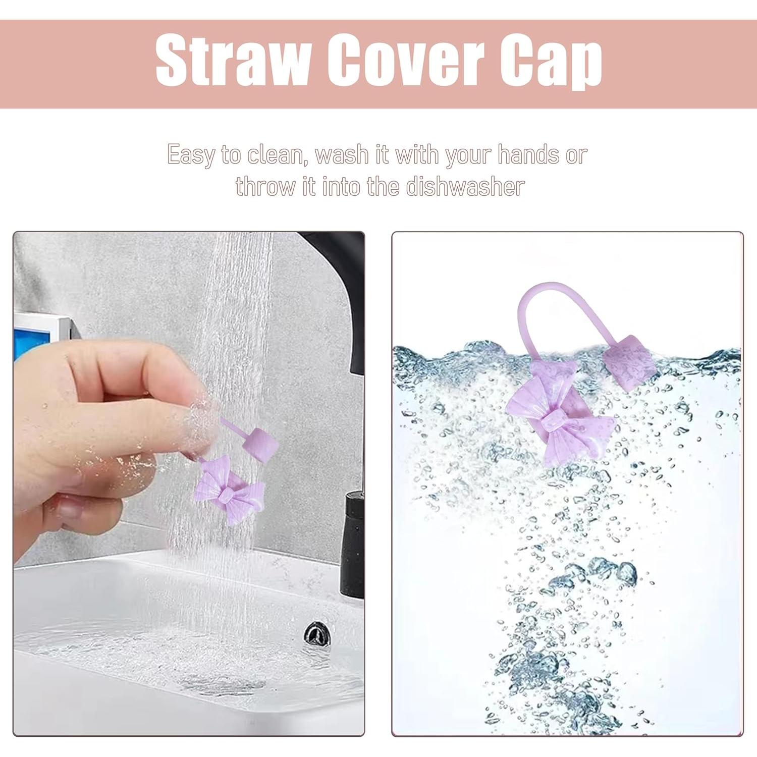 8 Tapas de Silicona para Popote Stanley 30/40 Oz SEMATA