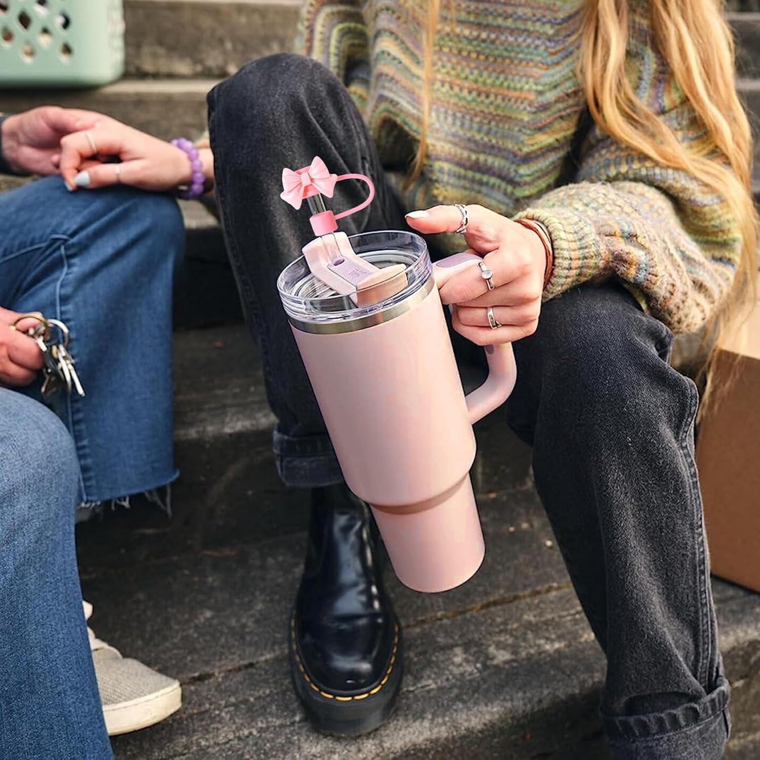 8 Tapas de Silicona para Popote Stanley 30/40 Oz SEMATA