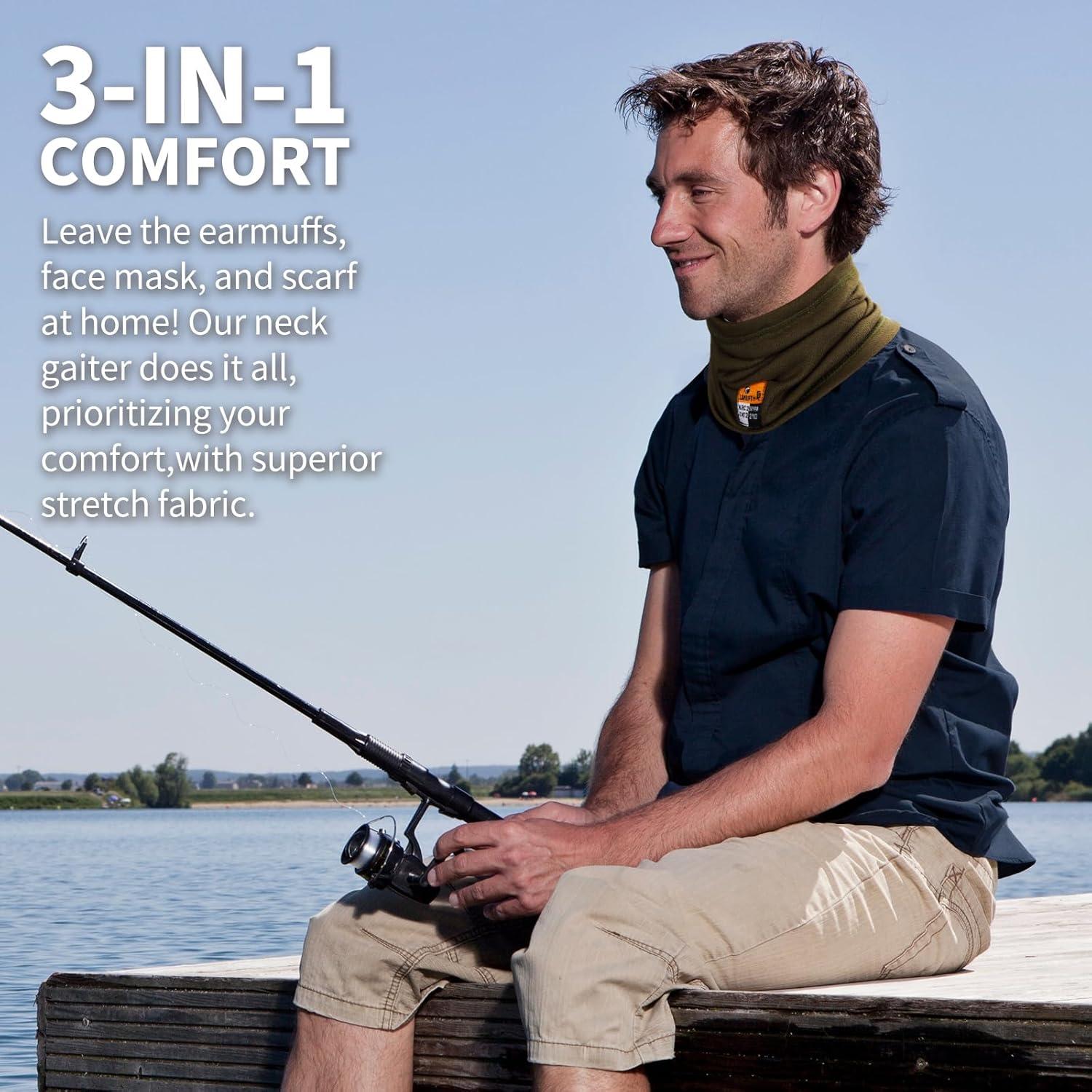 Gaiter de Cuello FR LANLFY Malla Resistente al Fuego