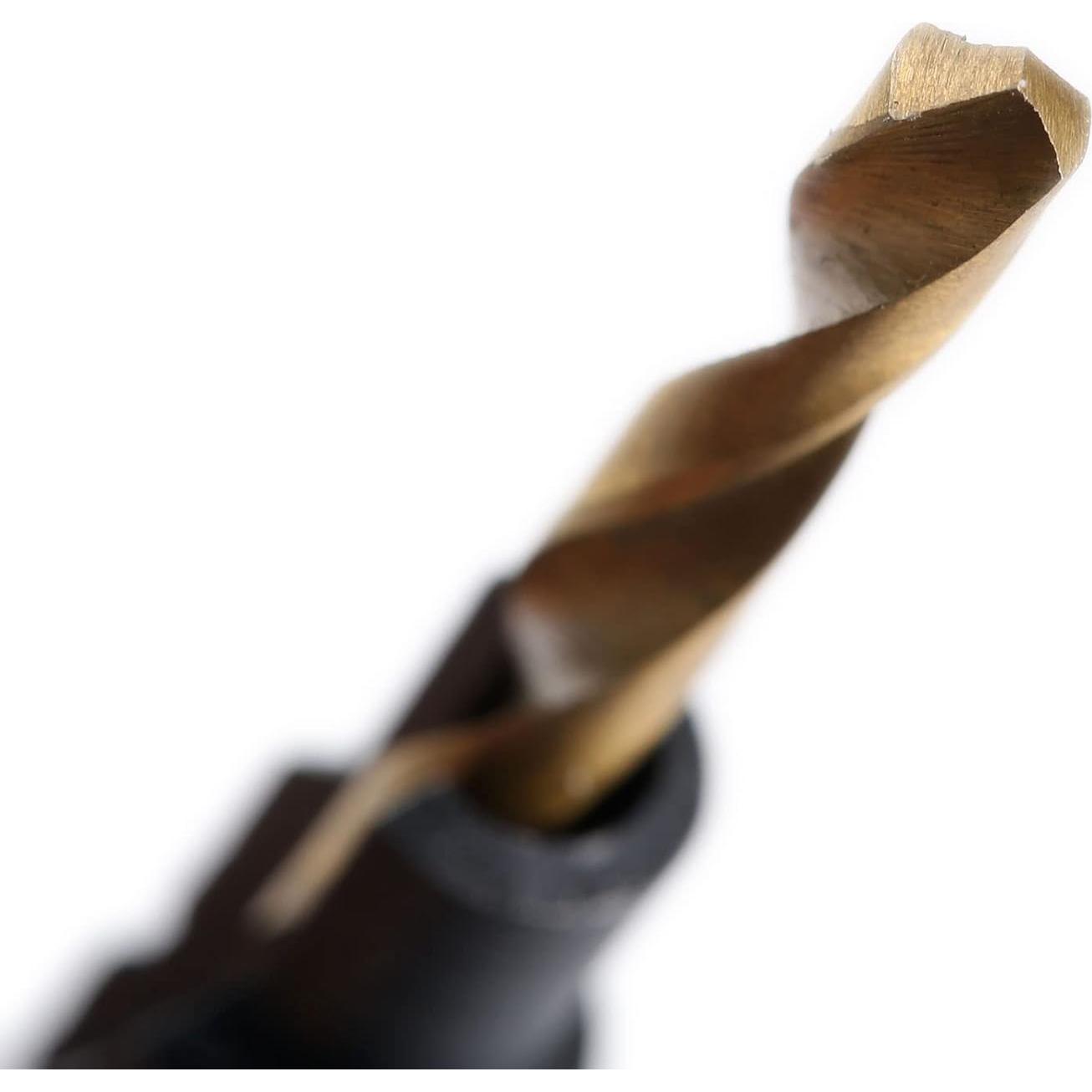 Juego de Brocas de Avellanado Muxsam 4 Piezas HSS Oro