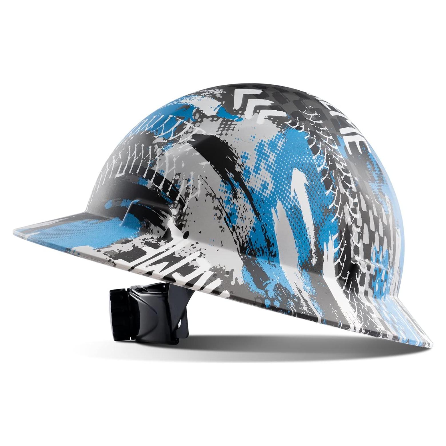 Casco de Seguridad LANON FRP Azul Ajustable OSHA