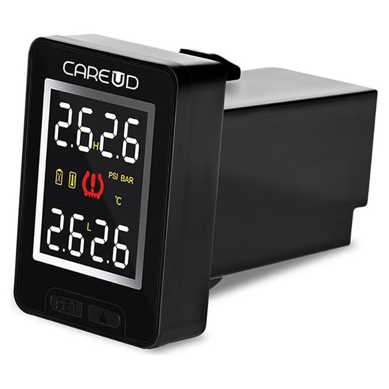 Sistema TPMS HUAHAT U912 Monitoreo Neumáticos 4 Sensores