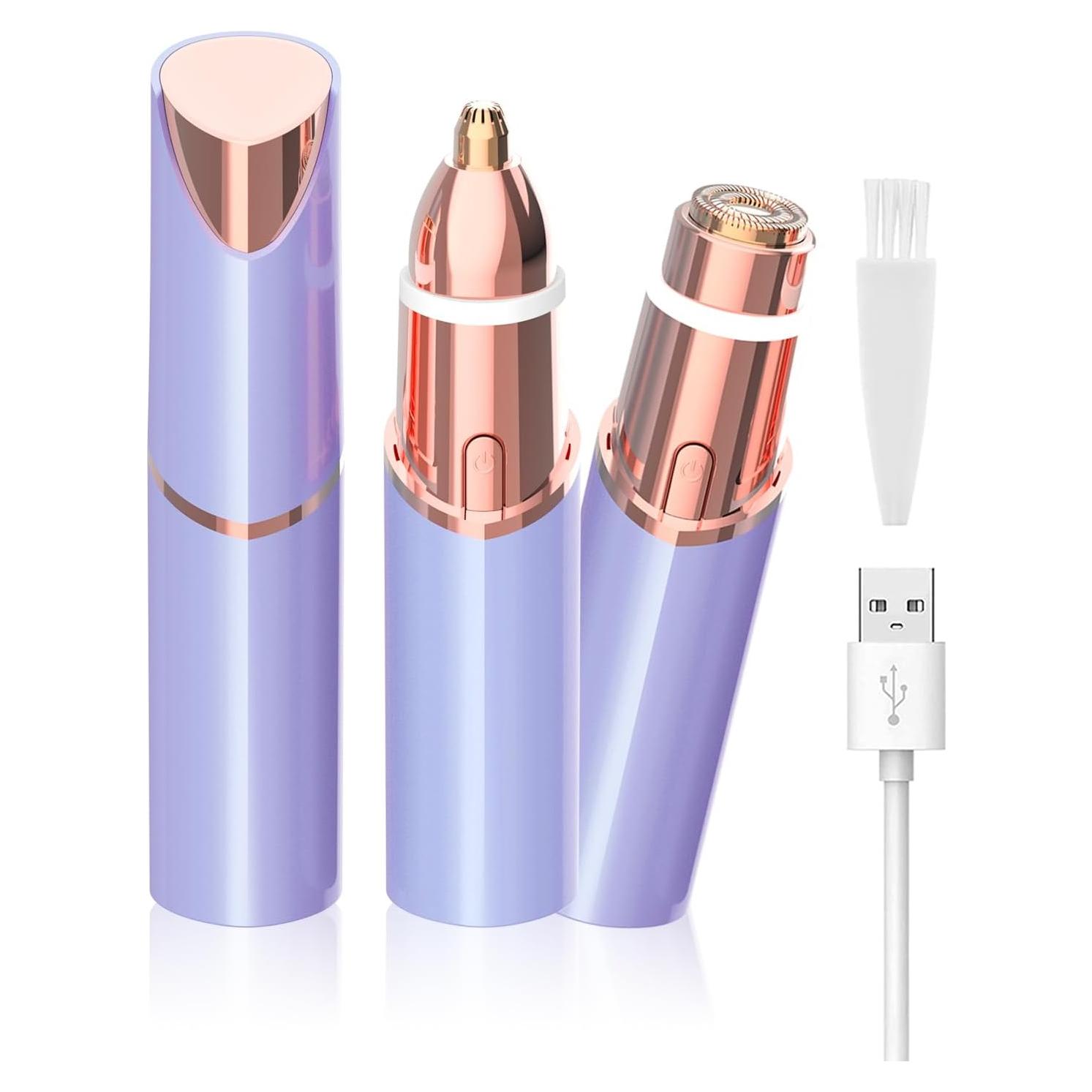 Removedor de Vello Facial y Recortador de Cejas KAYZON 2 en 1