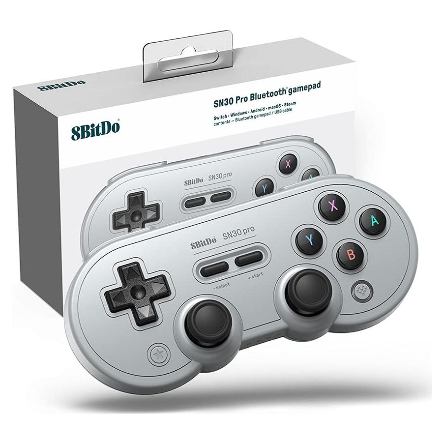 Controlador Inalámbrico Bluetooth 8Bitdo SN30 Pro Gamepad
