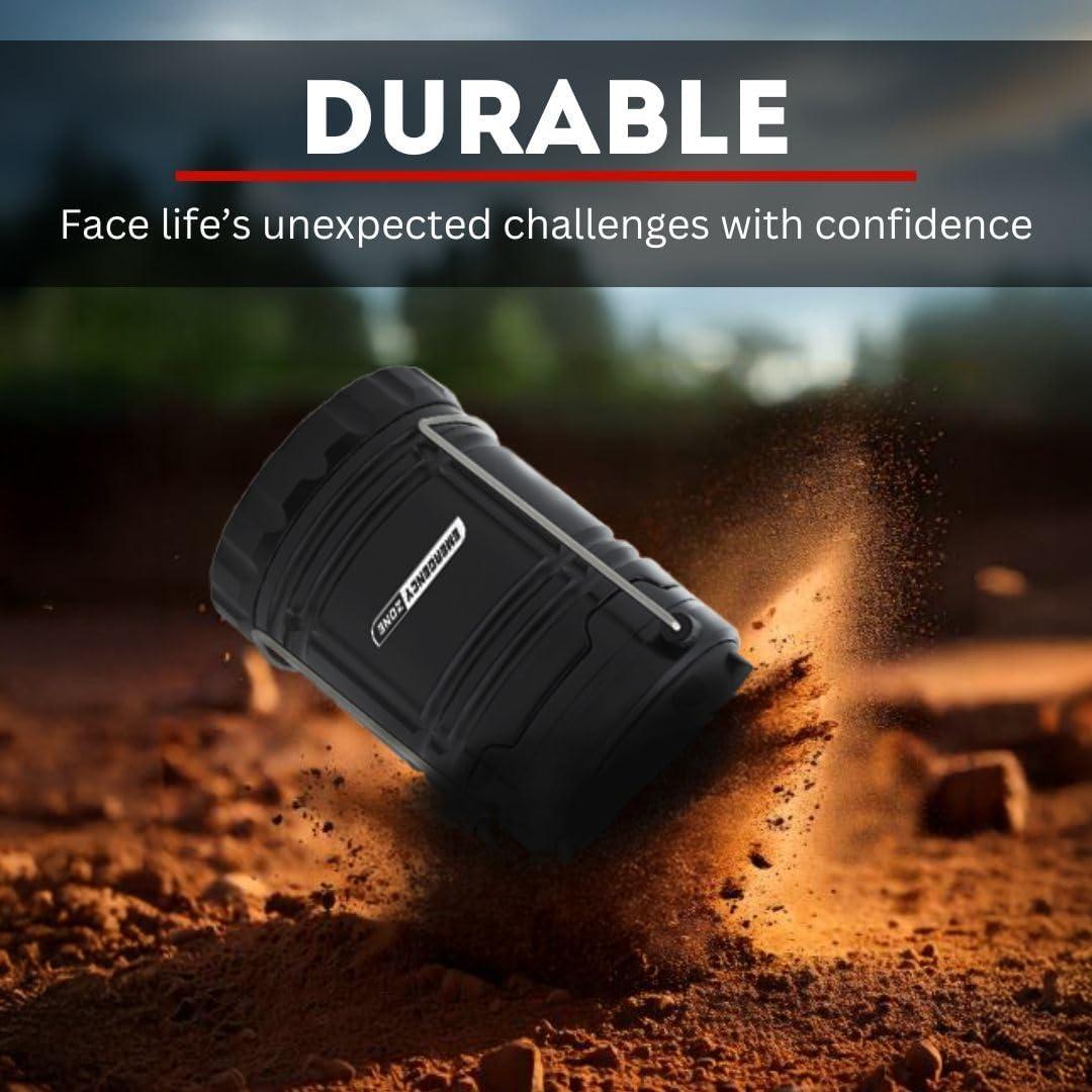 Linterna LED Plegable Emergency Zone 255g Resistente al Agua