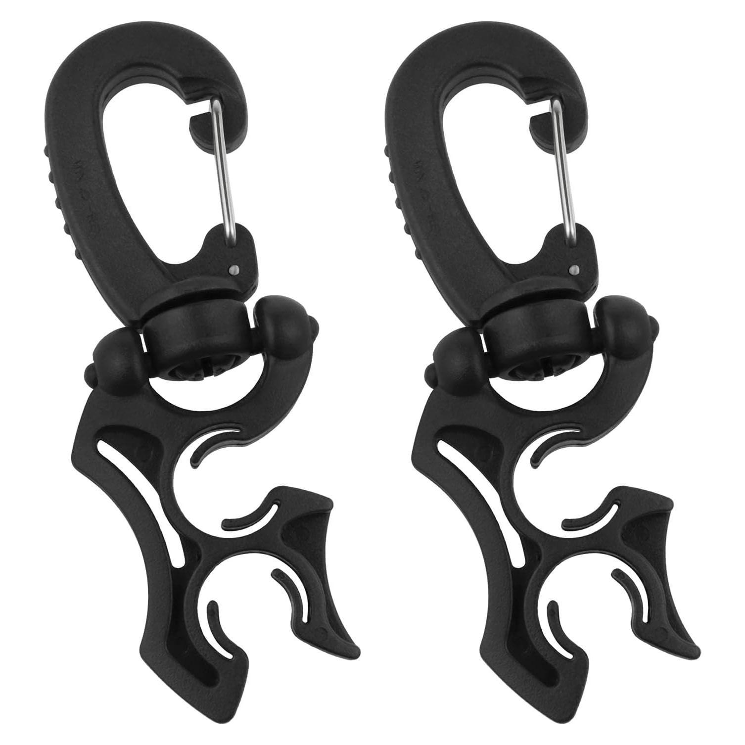 Clip de soporte para manguera de buceo PIYANYO 10 cm 2PCS