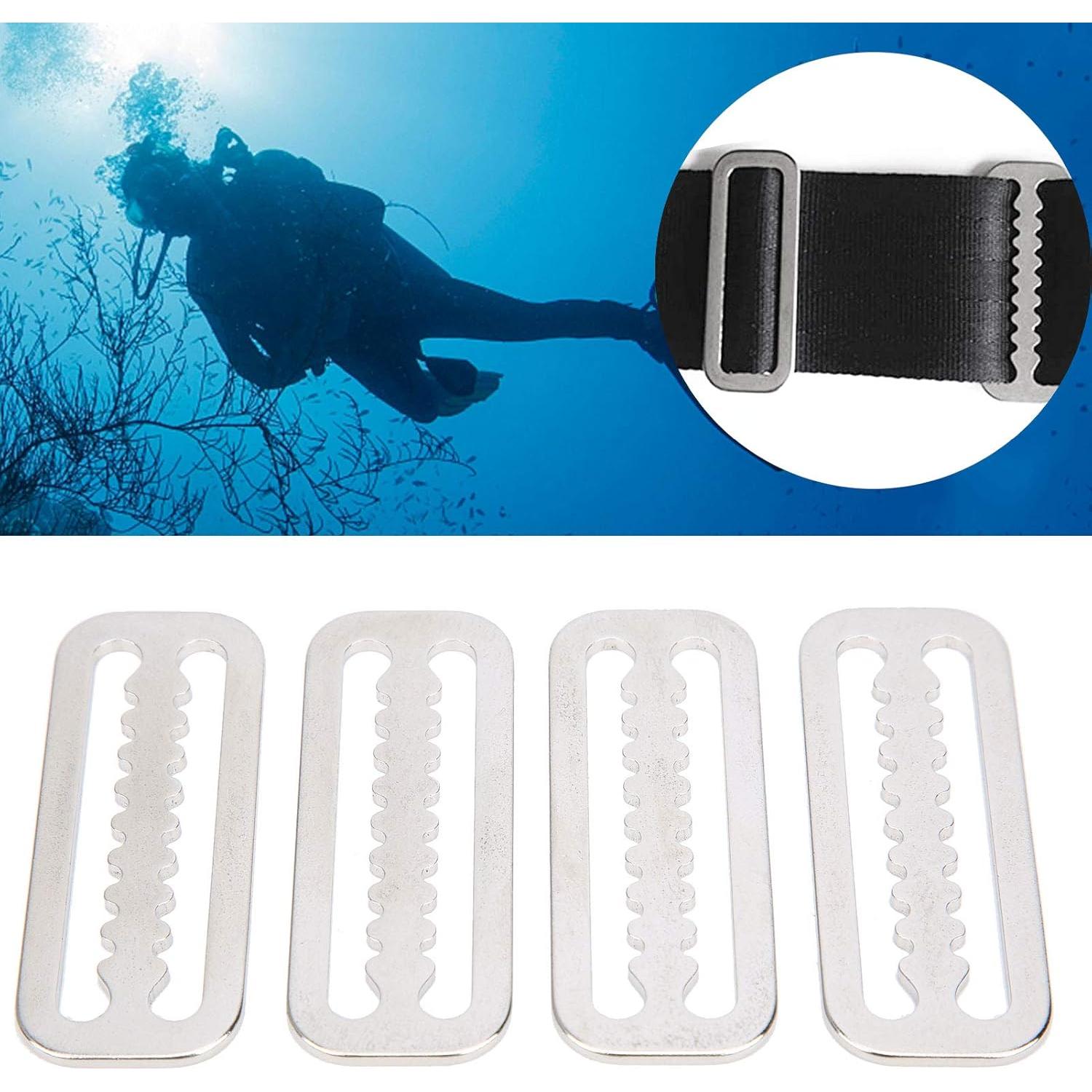 Retenedor de Cinturón de Peso XHIKOWAT 4 Piezas Acero Inoxidable