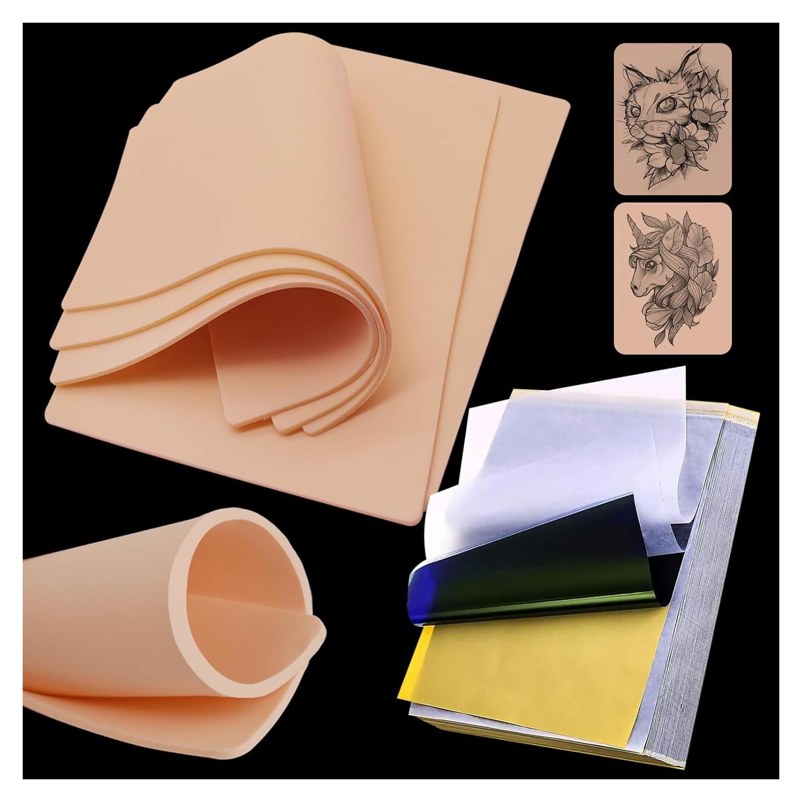 Kit de Pieles de Práctica de Tatuaje 3MM Autdor 25Pcs