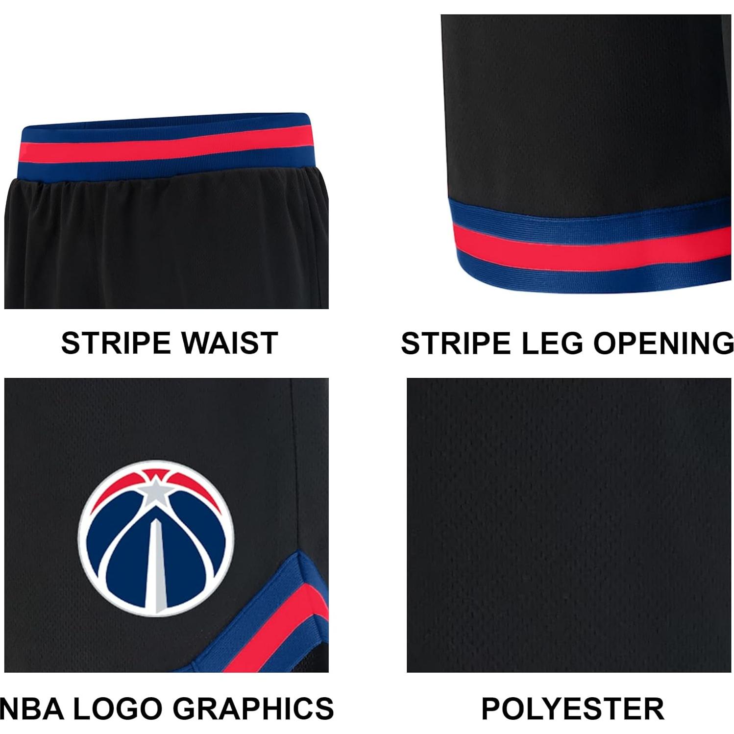 Pantalones Cortos de Baloncesto Ultra Game NBA Hombre Negro