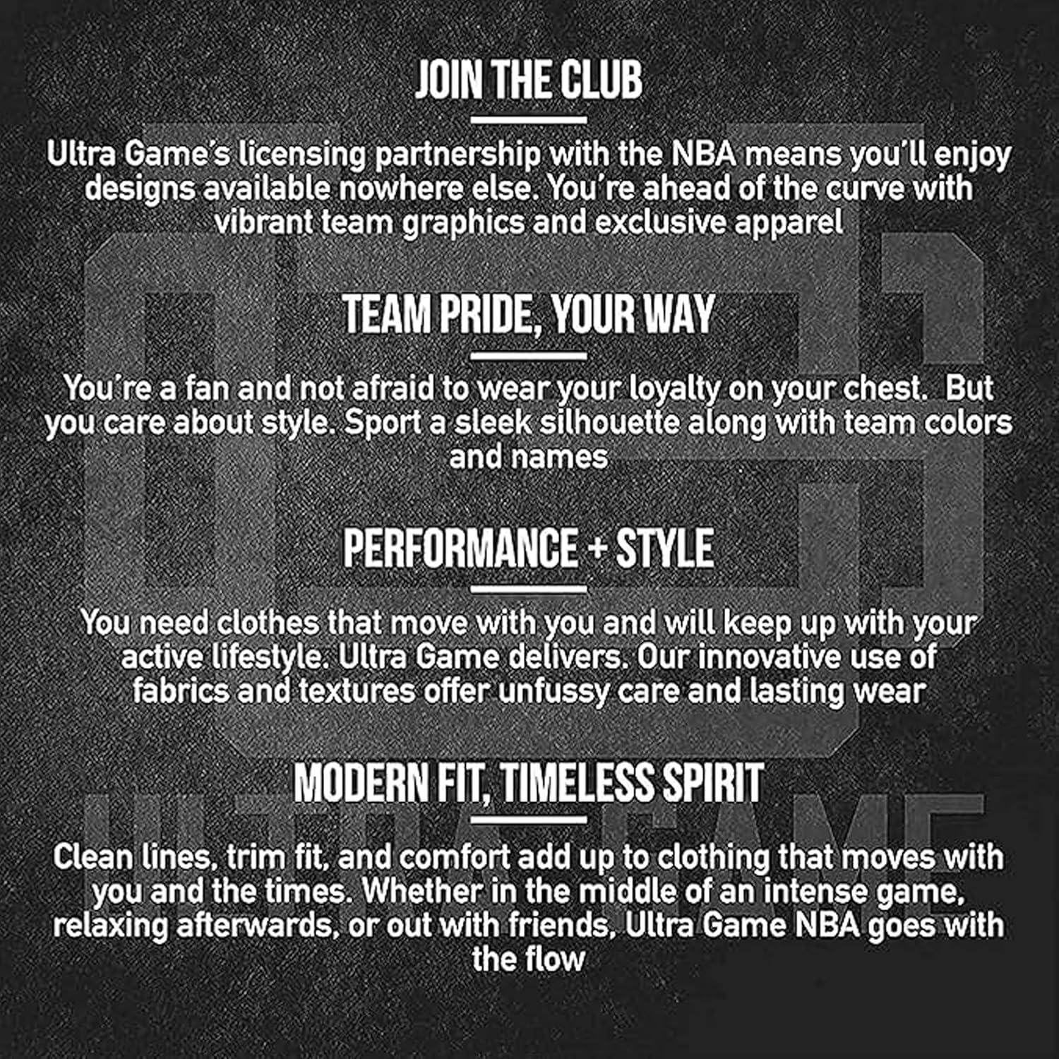 Pantalones Cortos de Baloncesto Ultra Game NBA Hombre Negro