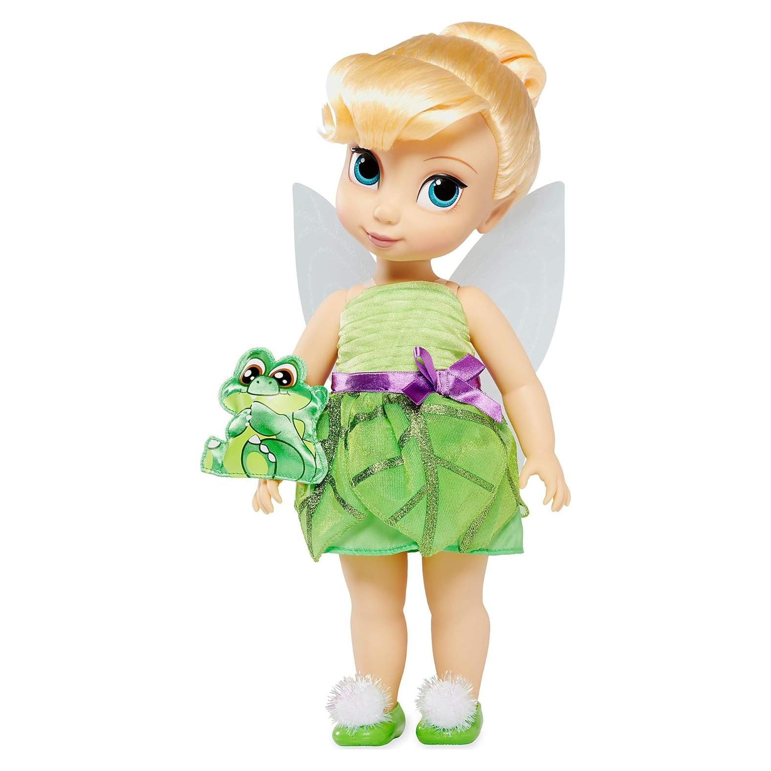 Muñeca Tinker Bell Disney 40.64 cm Posable Vestido Satén