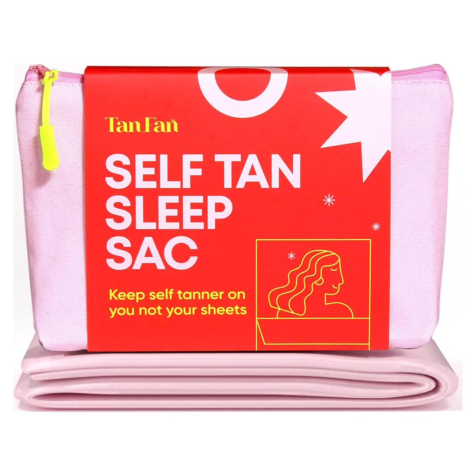 Saco de Sueño Auto Bronceador Tan Fan Rosa XL Transpirable