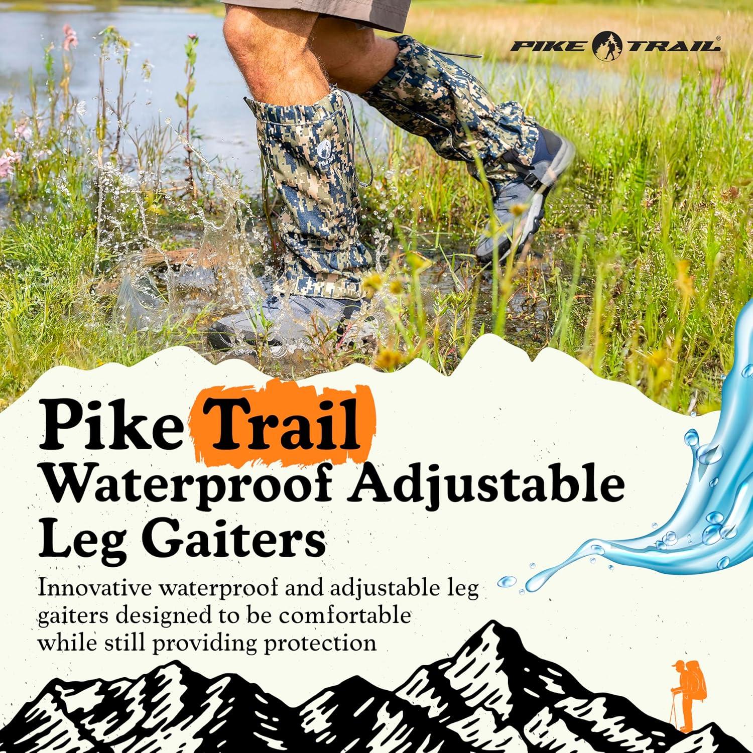 Polainas Ajustables Pike Trail Trekpro - Impermeables y Ligeras