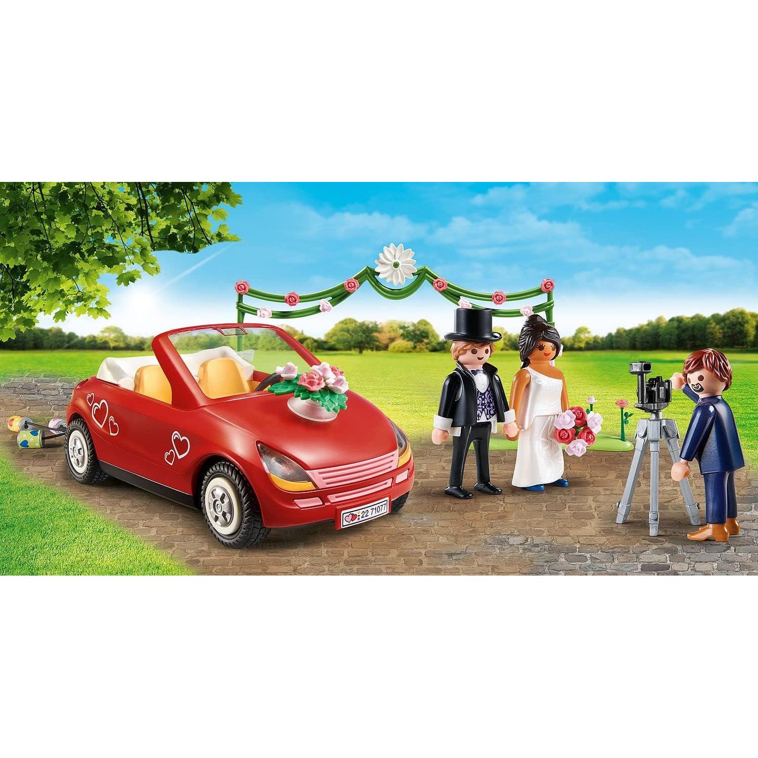 Paquete de Boda PLAYMOBIL 71077 con Figuras y Coche