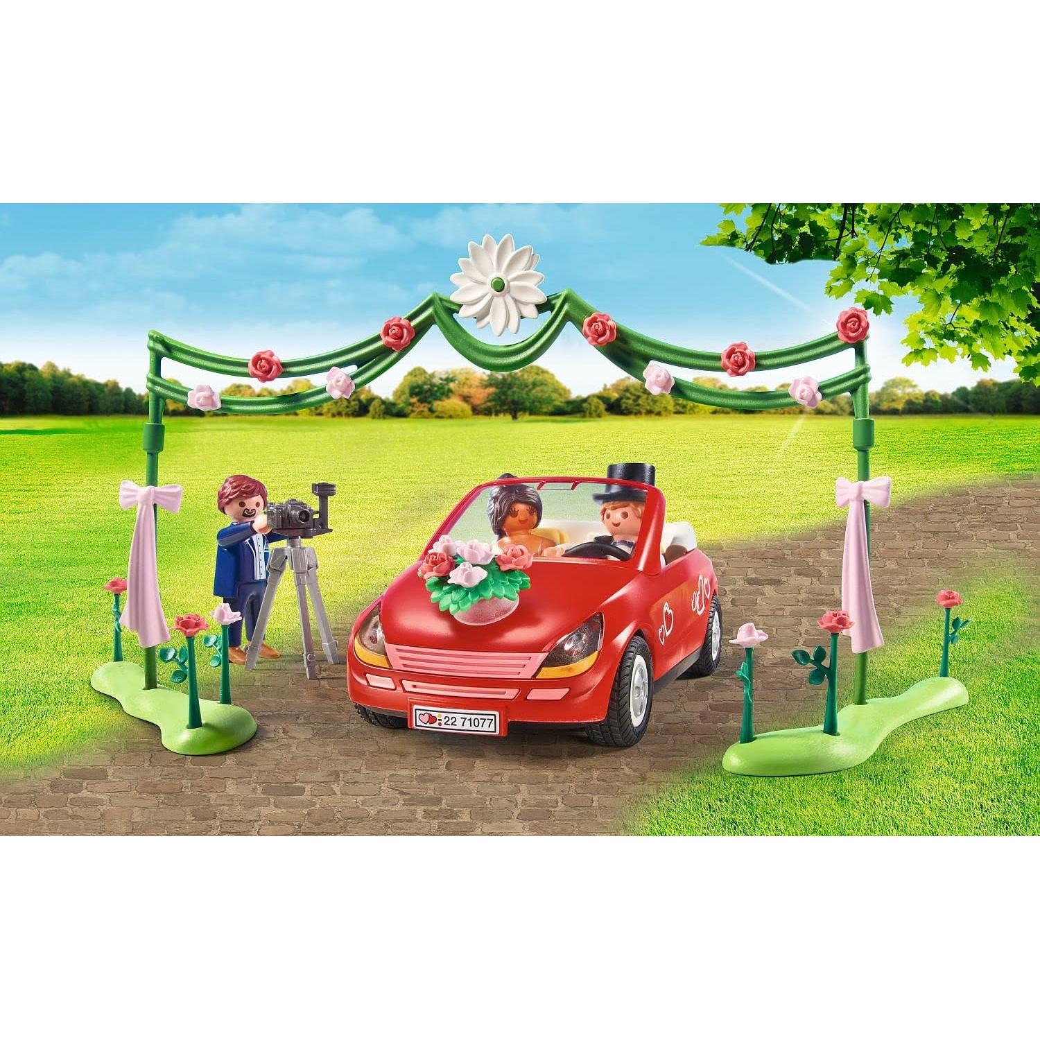 Paquete de Boda PLAYMOBIL 71077 con Figuras y Coche
