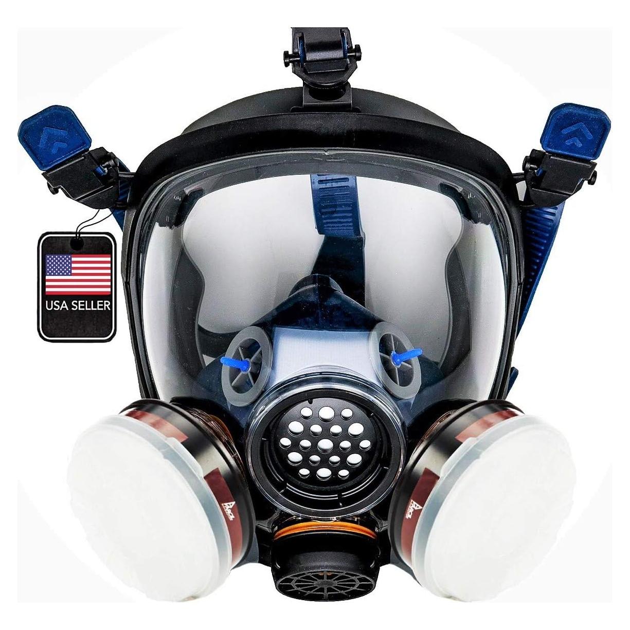 Máscara de Gas Parcil Distribution Cara Completa - Filtros Duales