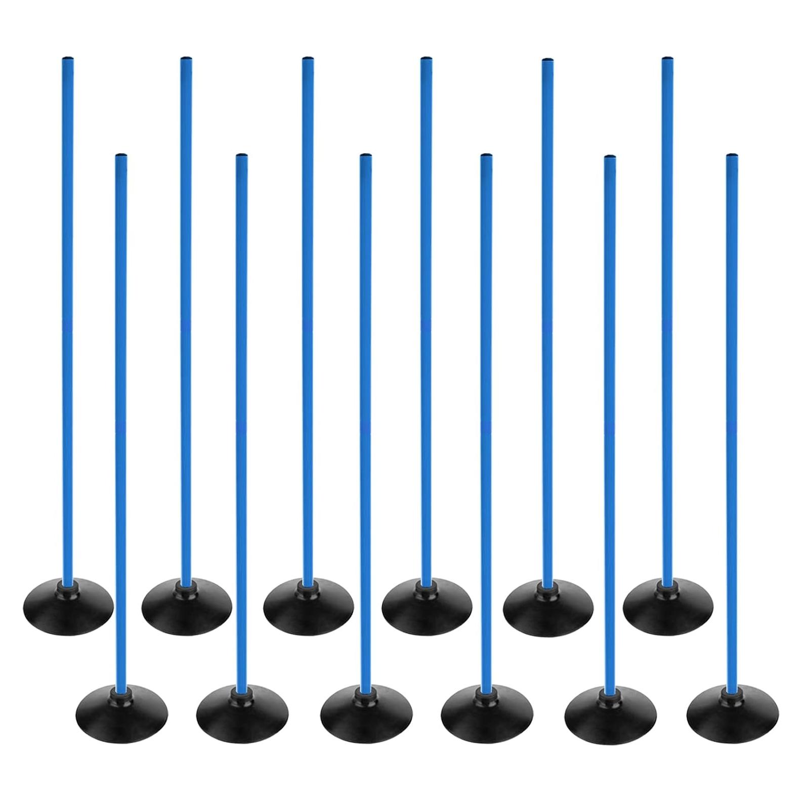 Postes de Agilidad para Fútbol ASENVER 1.49m 12 Pcs