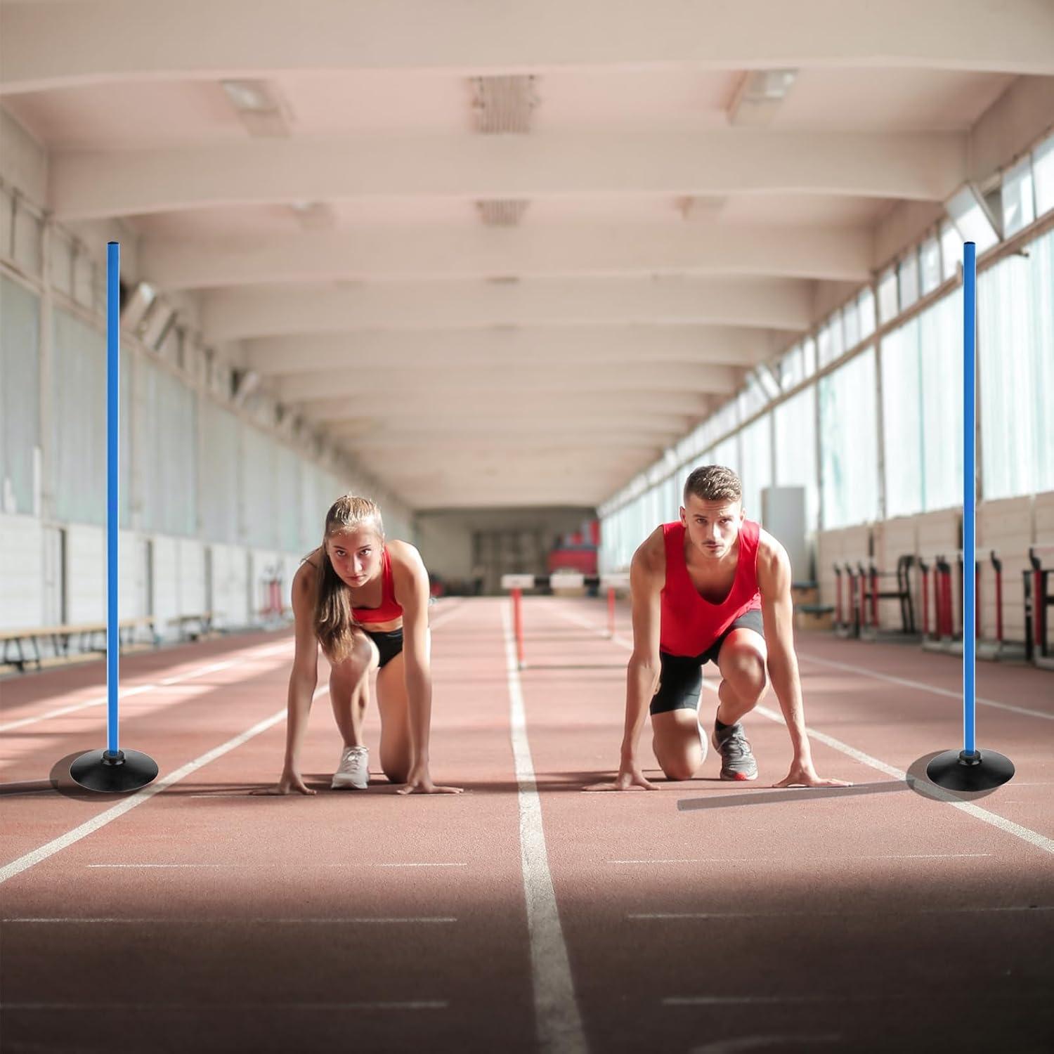 Postes de Agilidad para Fútbol ASENVER 1.49m 12 Pcs