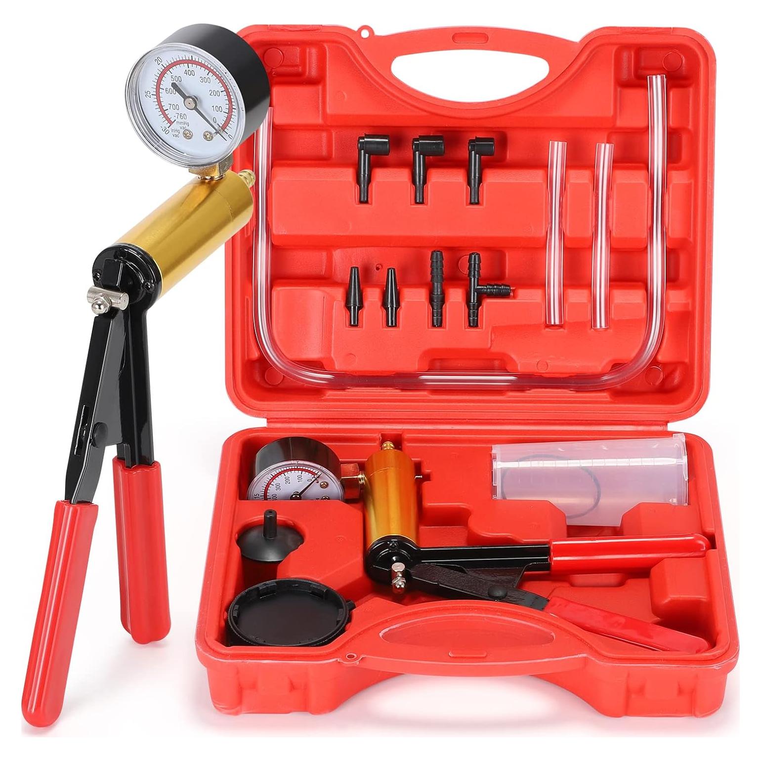 Probador de Bomba de Vacío QUNNIE 0-760 mmHg Multifuncional