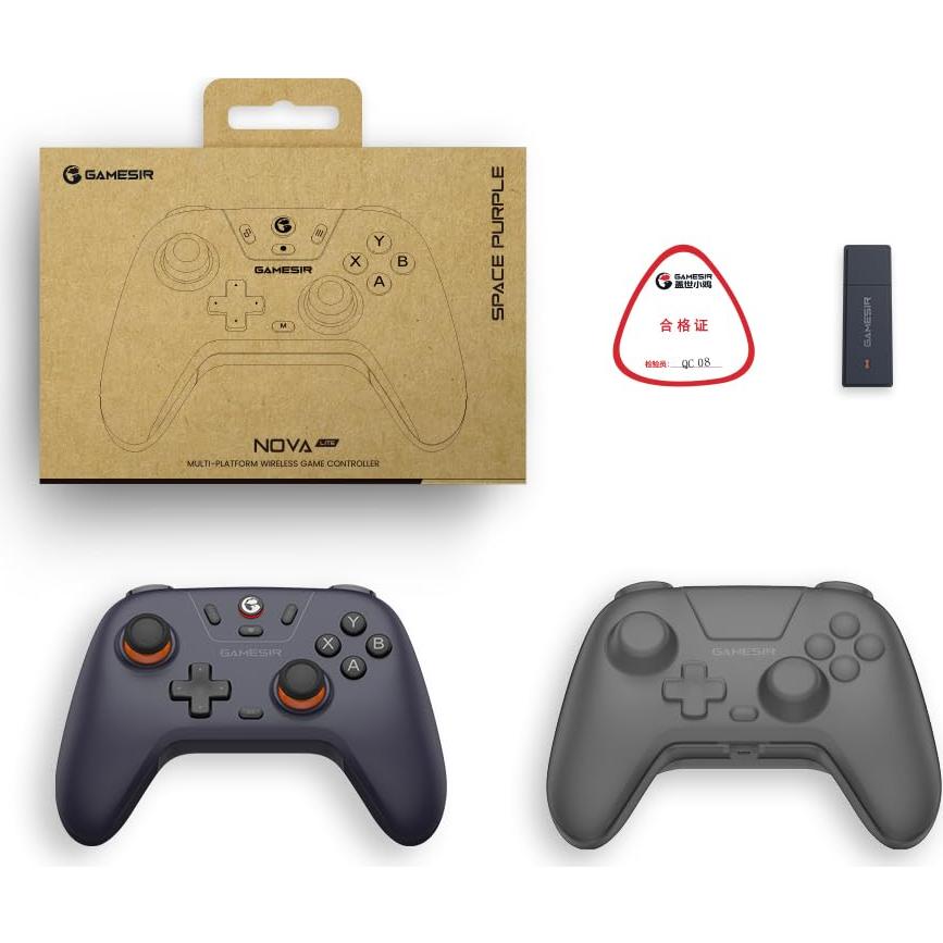 Controlador Inalámbrico GameSir Nova Lite para PC, Switch, iOS y Android