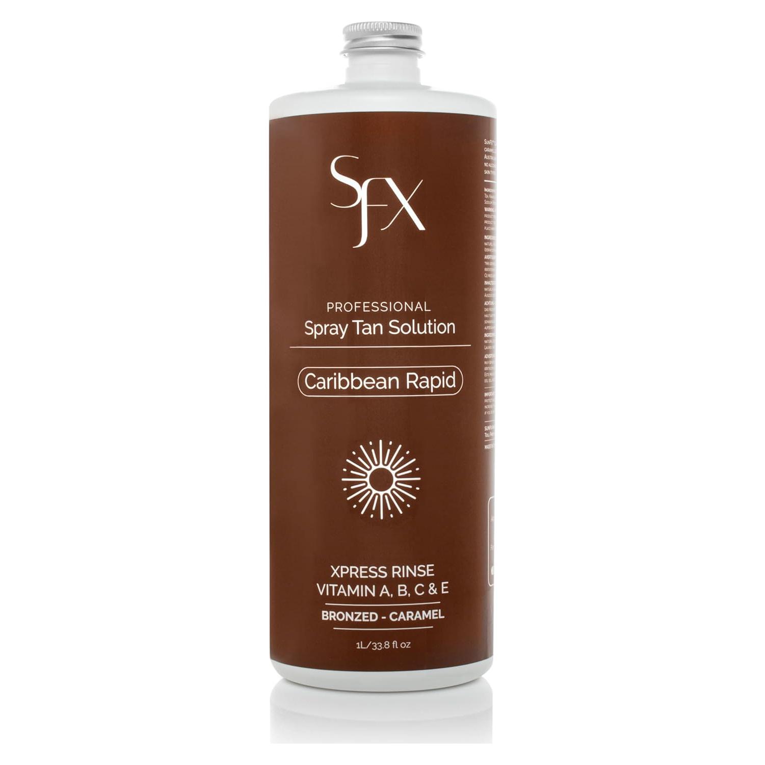 Bronceador en Spray SunFX Caribeño 1L Natural Verano Oscuro