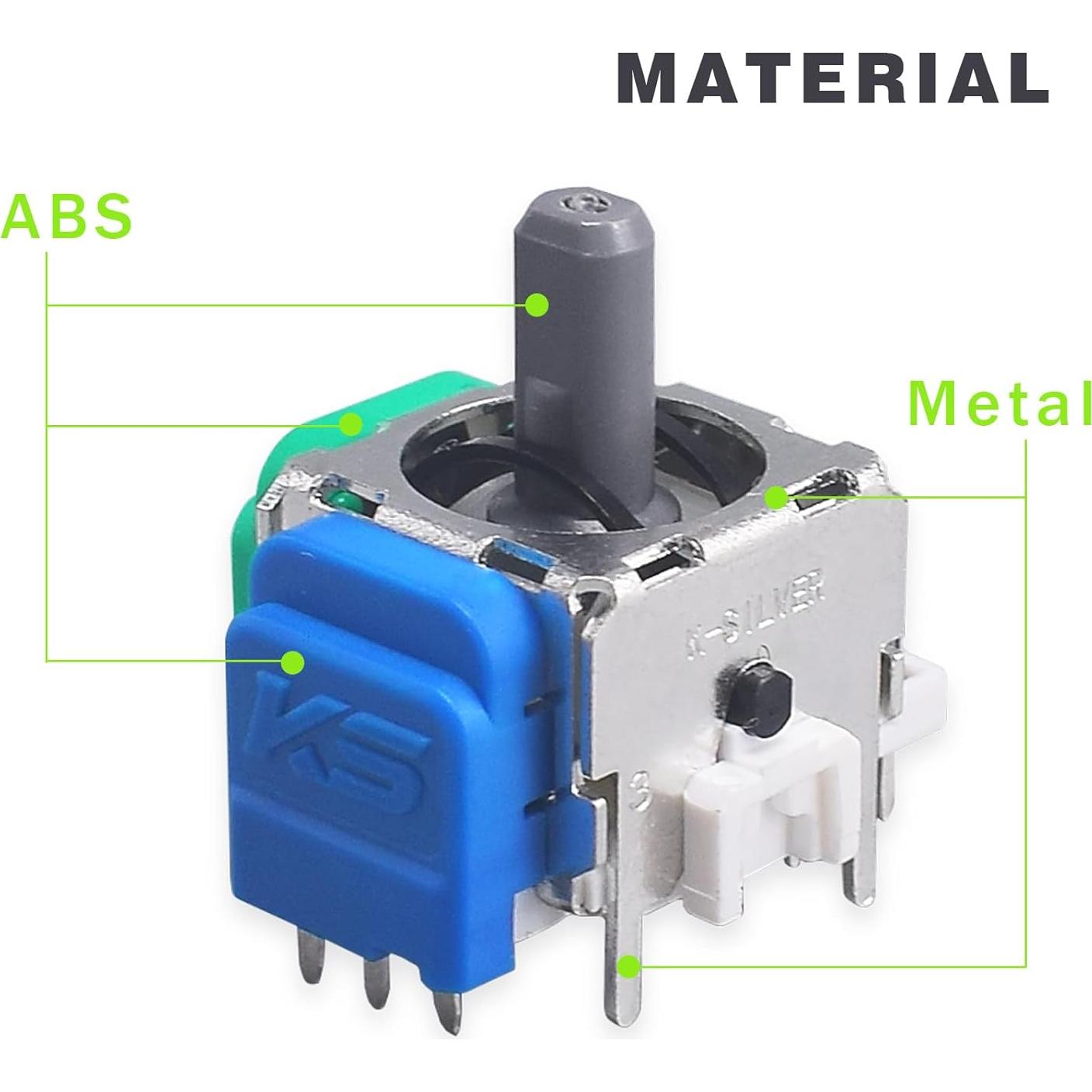 Joystick Electromagnético TMR Reemplazo para PS5/PS4/Xbox One