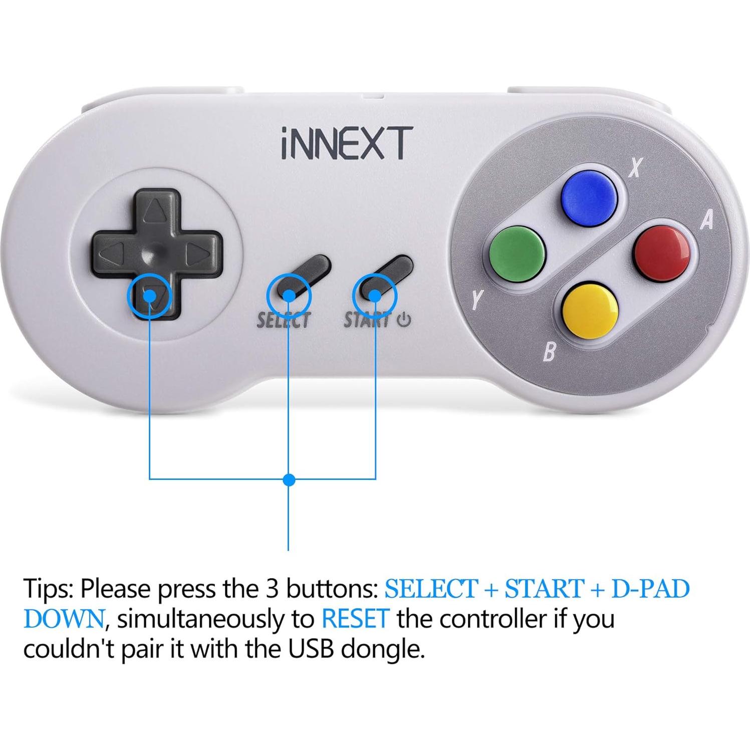 Controlador Inalámbrico USB 2.4 GHz SAFFUN Multicolor