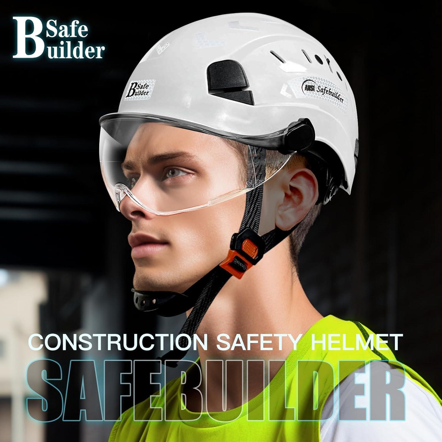 Casco de Seguridad SAFEBUILDER CR06+V Ajustable Ventilado
