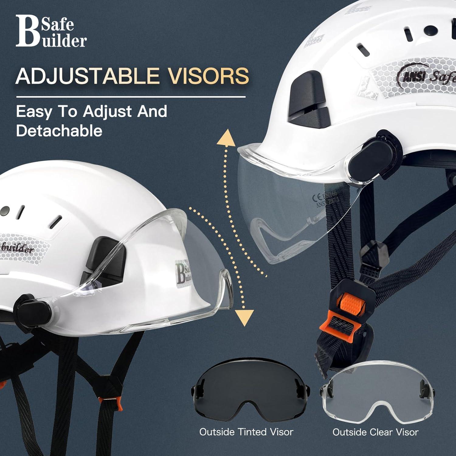 Casco de Seguridad SAFEBUILDER CR06+V Ajustable Ventilado