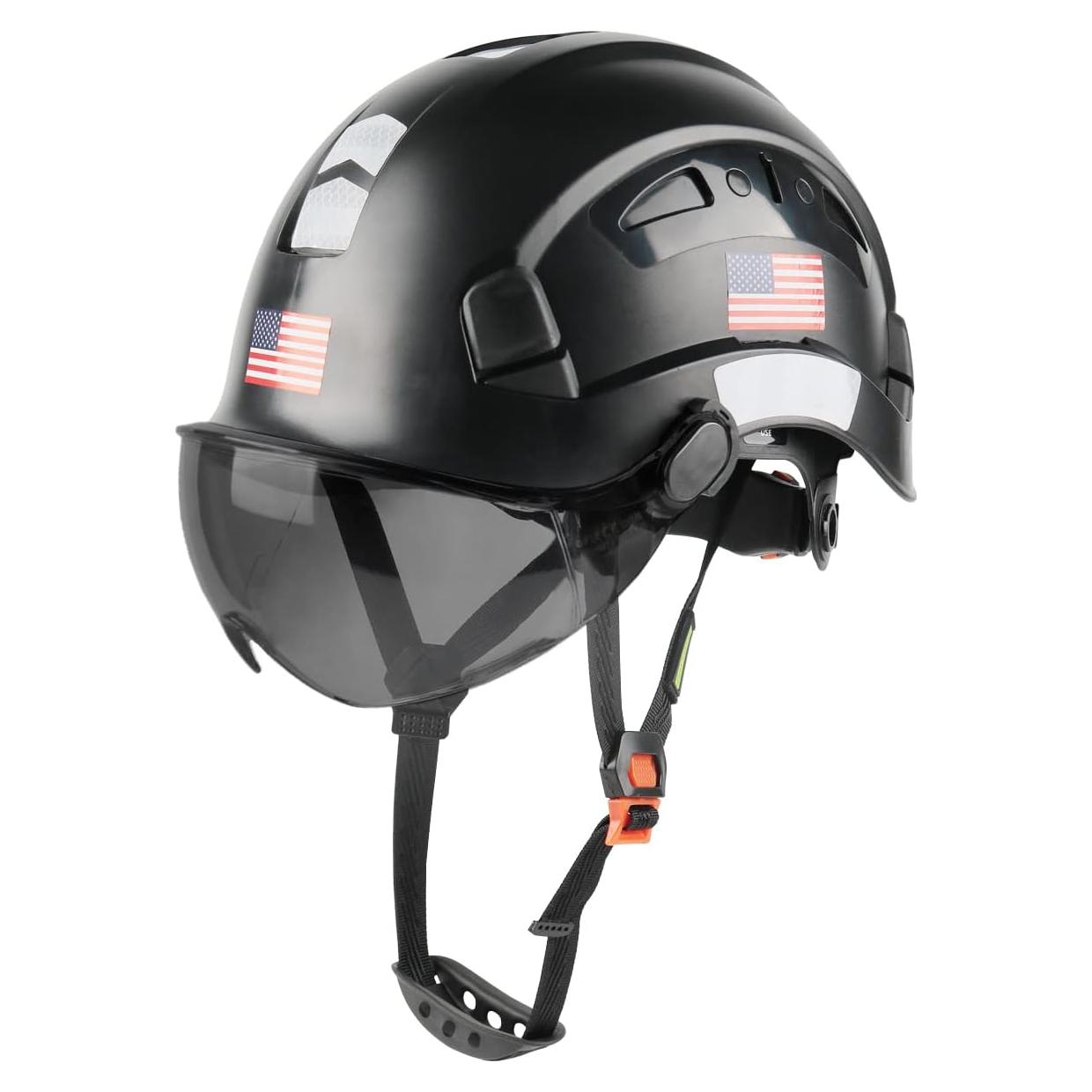 Casco de Seguridad GREEN DEVIL Mervex con Visera Ajustable