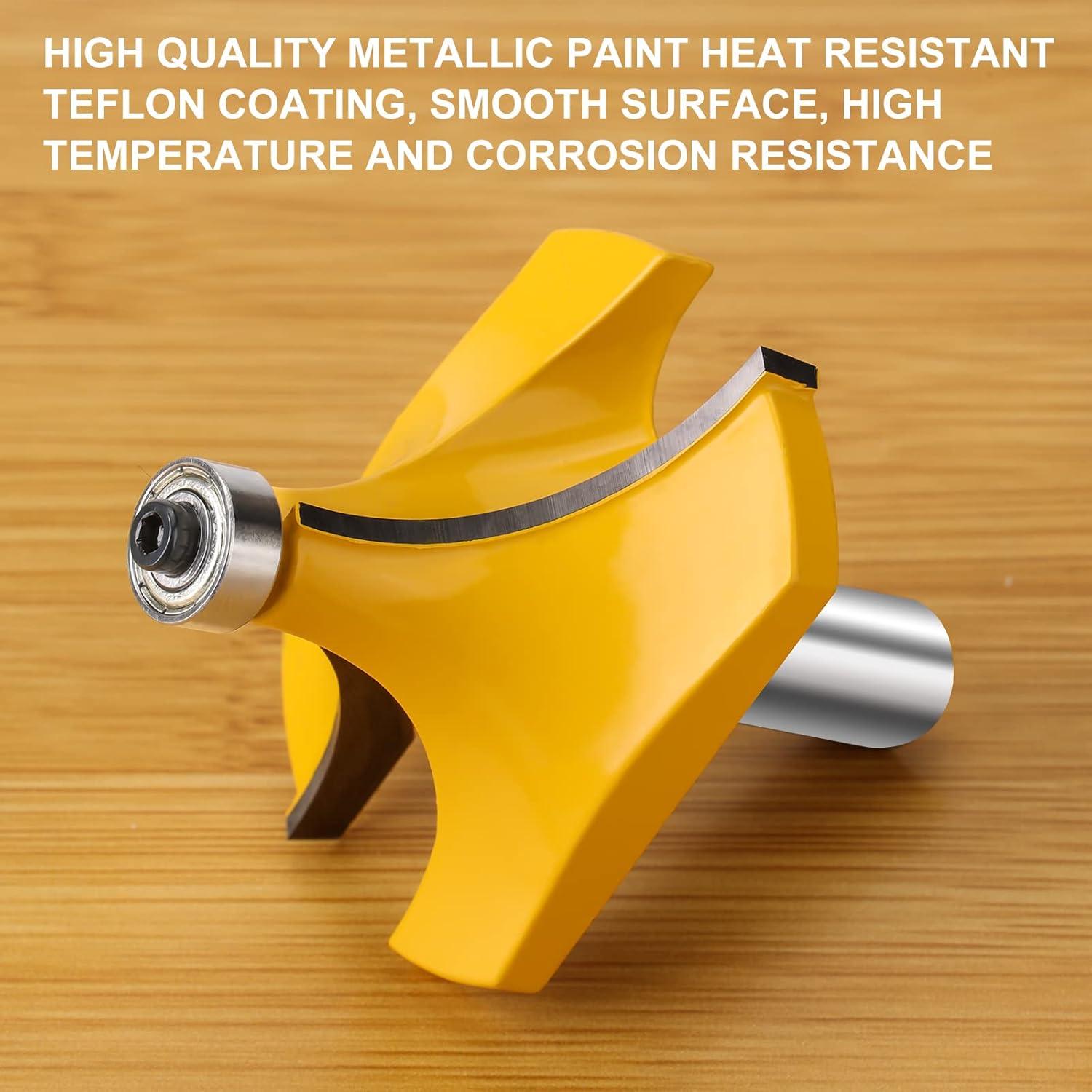 Fresa de Redondeo 1/2" Vástago Carburo Radio 1" Yueqing