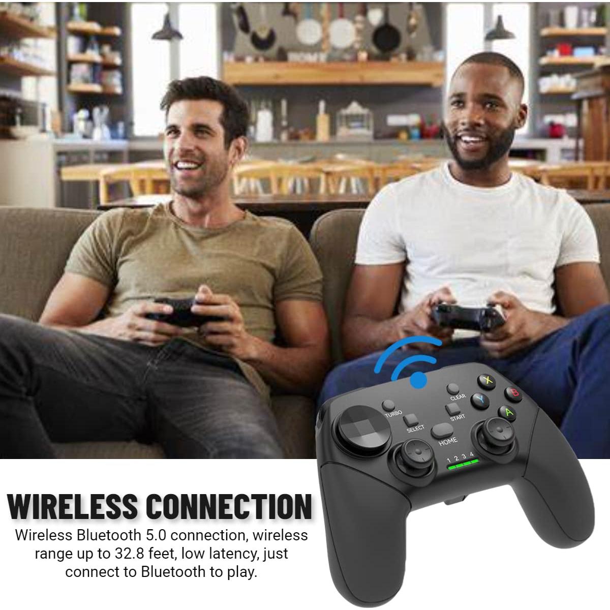 Controlador de Juego arVin Inalámbrico para iPhone/Android/PC