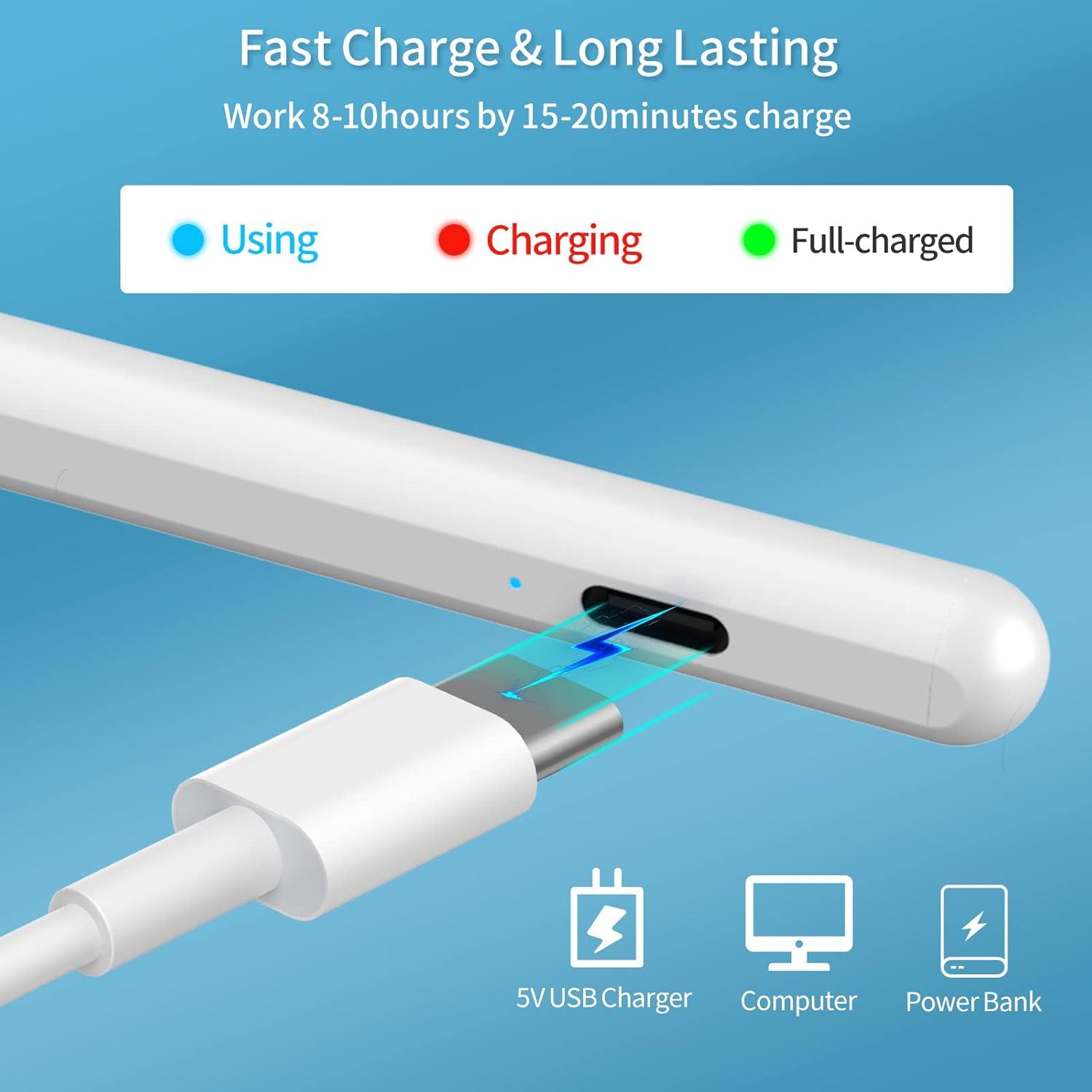 Lápiz Stylus ID718 para iPad 9ª y 10ª Gen - Carga Rápida