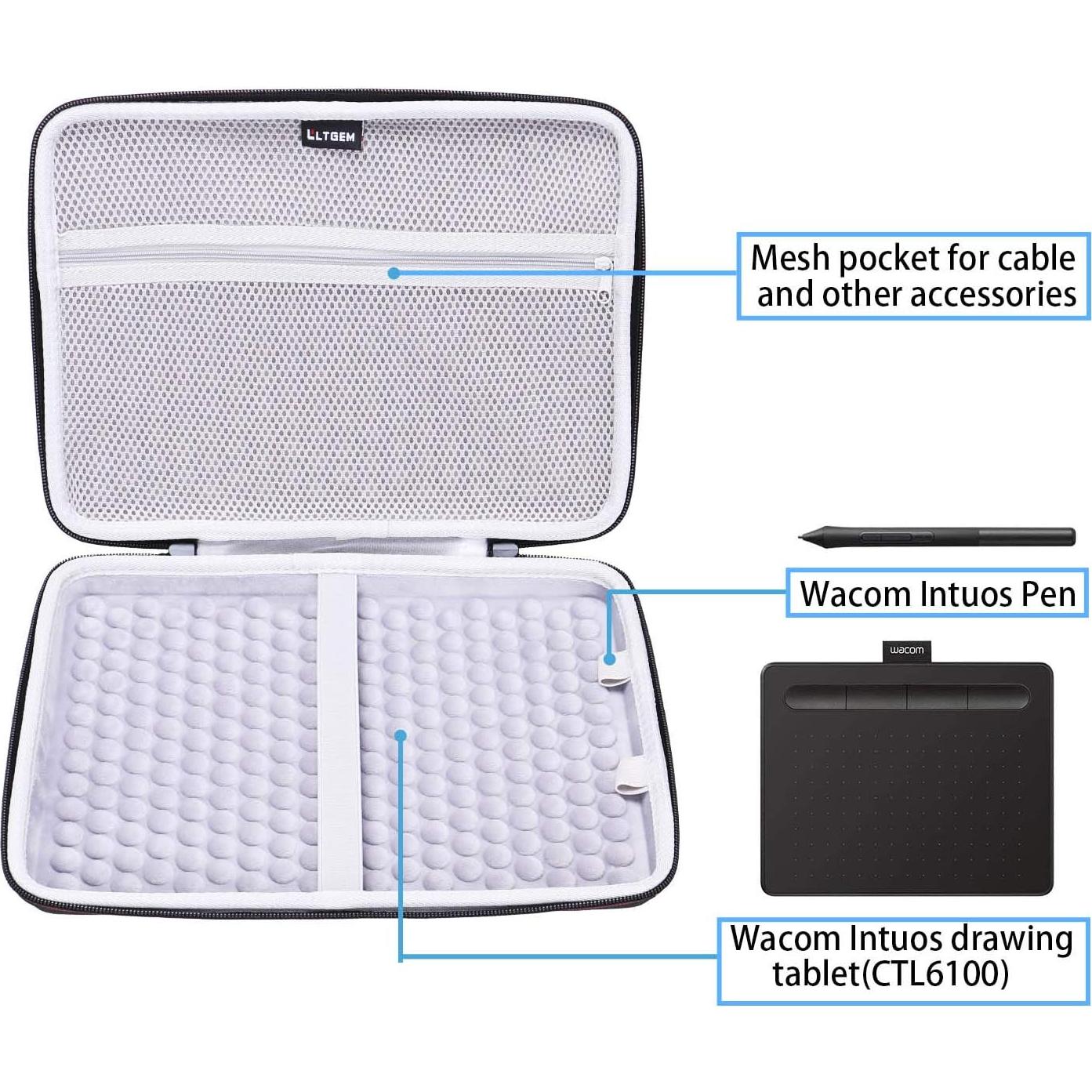 Funda LTGEM para tableta Wacom Intuos Medium Bluetooth