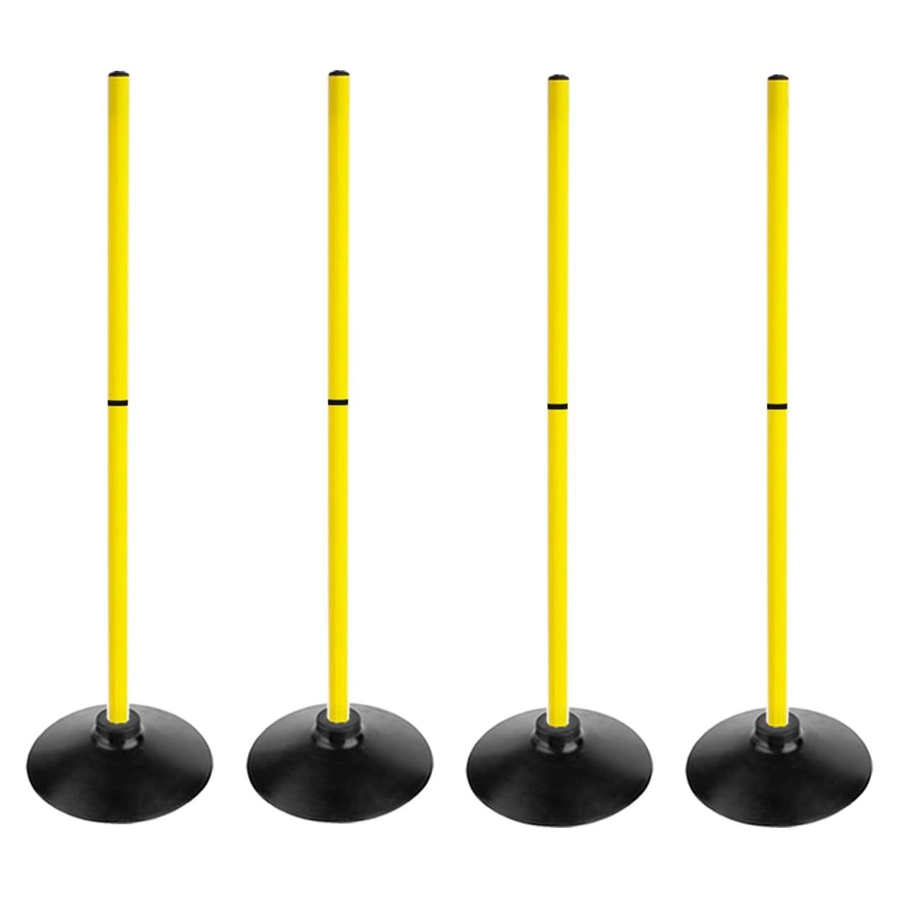 Conjunto de postes de agilidad ASENVER 3.3 FT entrenamiento