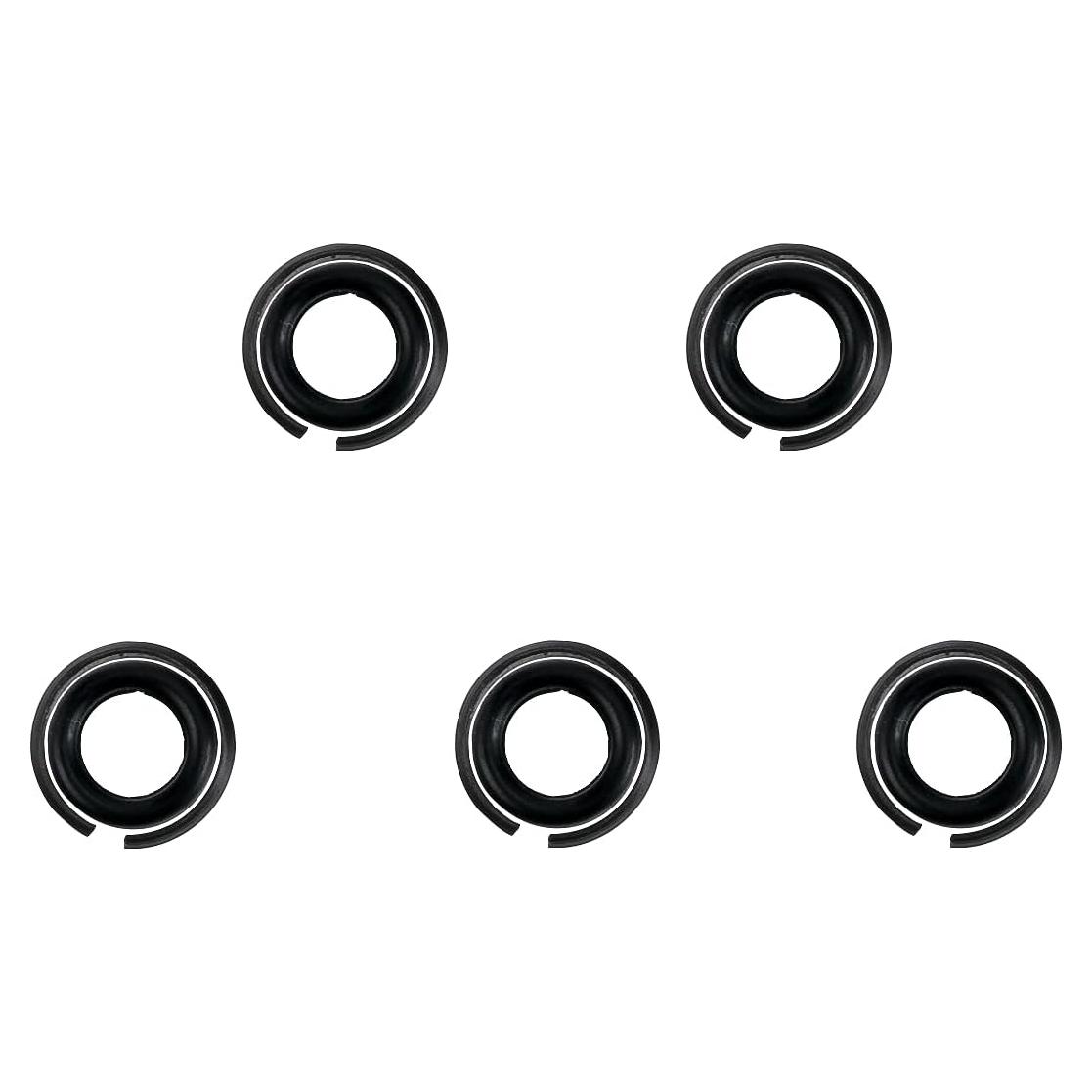 5 Juegos de Anillos de Retención 1/2" TUZkozs - Acero Aleado