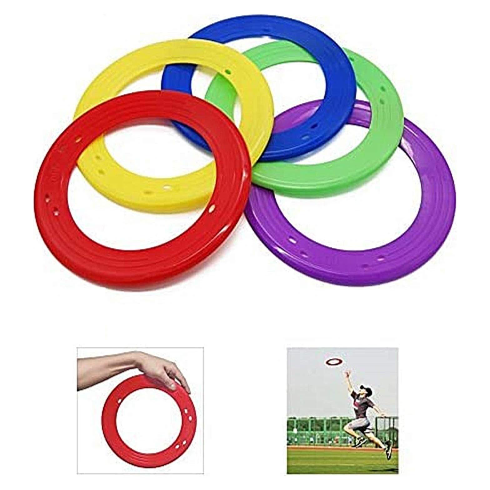 Disco Volador YOFIT Set de 5 Colores 24,89 cm Actividades