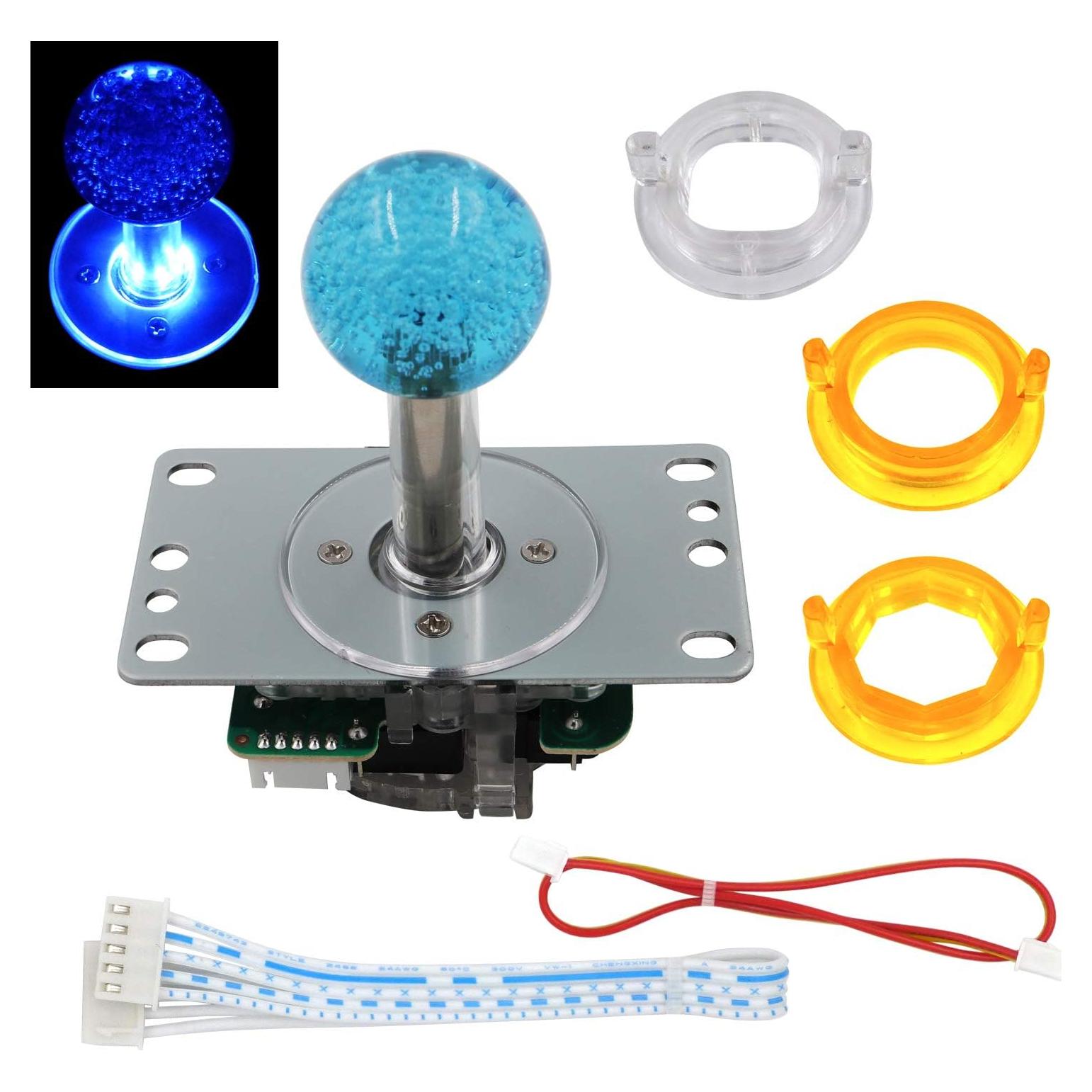 Joystick LED SJ@JX para Arcade Estilo SANWA 5V Iluminado