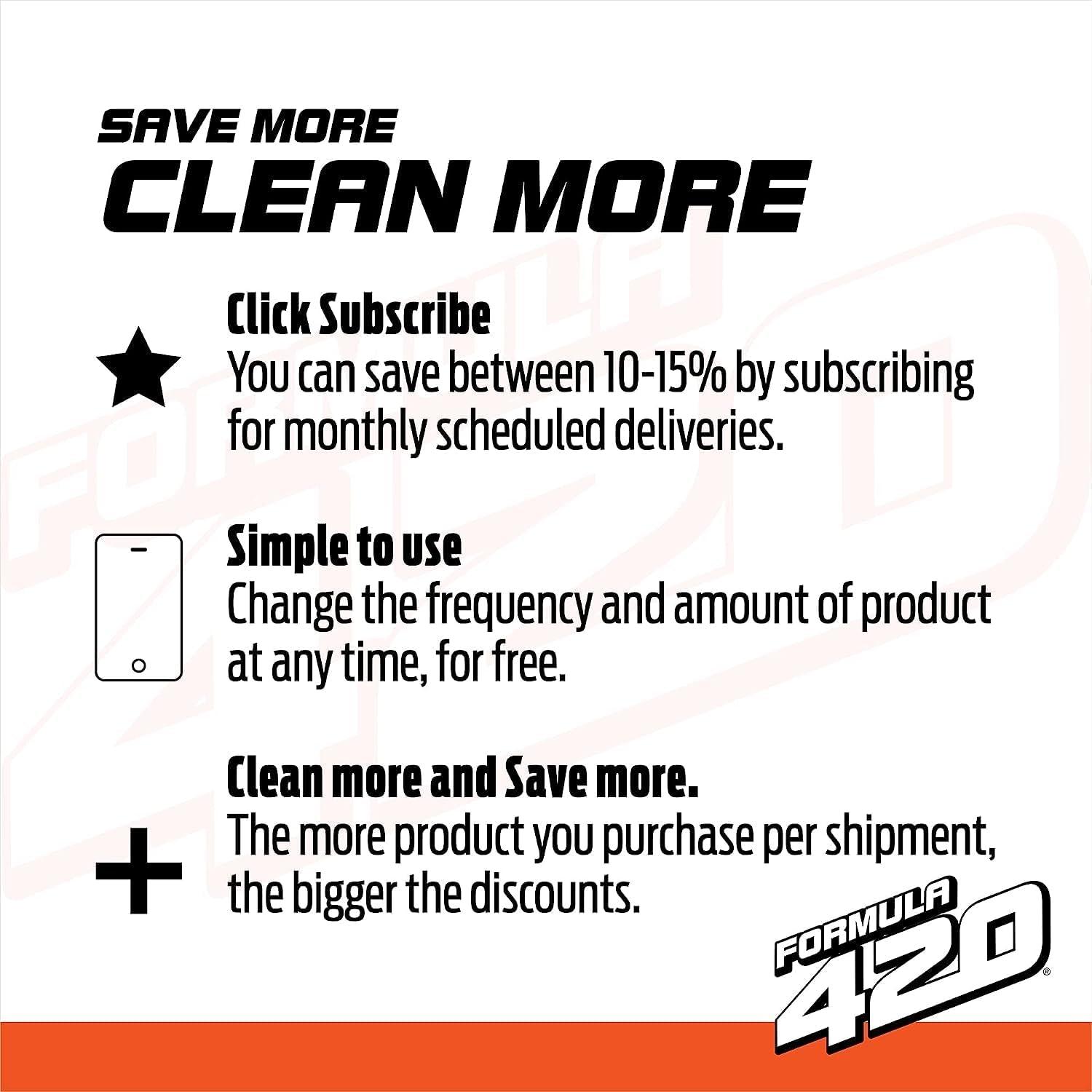 Limpiador de Tubos Formula 420 355 ml - Paquete de 3