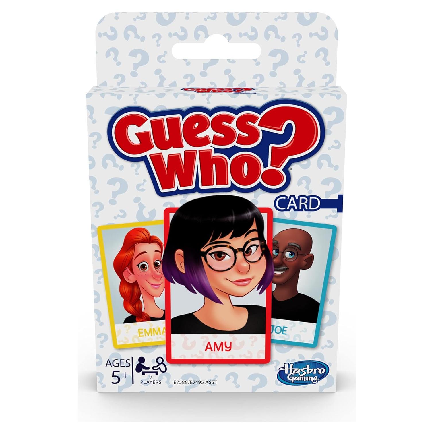 Juego de Cartas Adivina Quién? Hasbro para Niños 5+