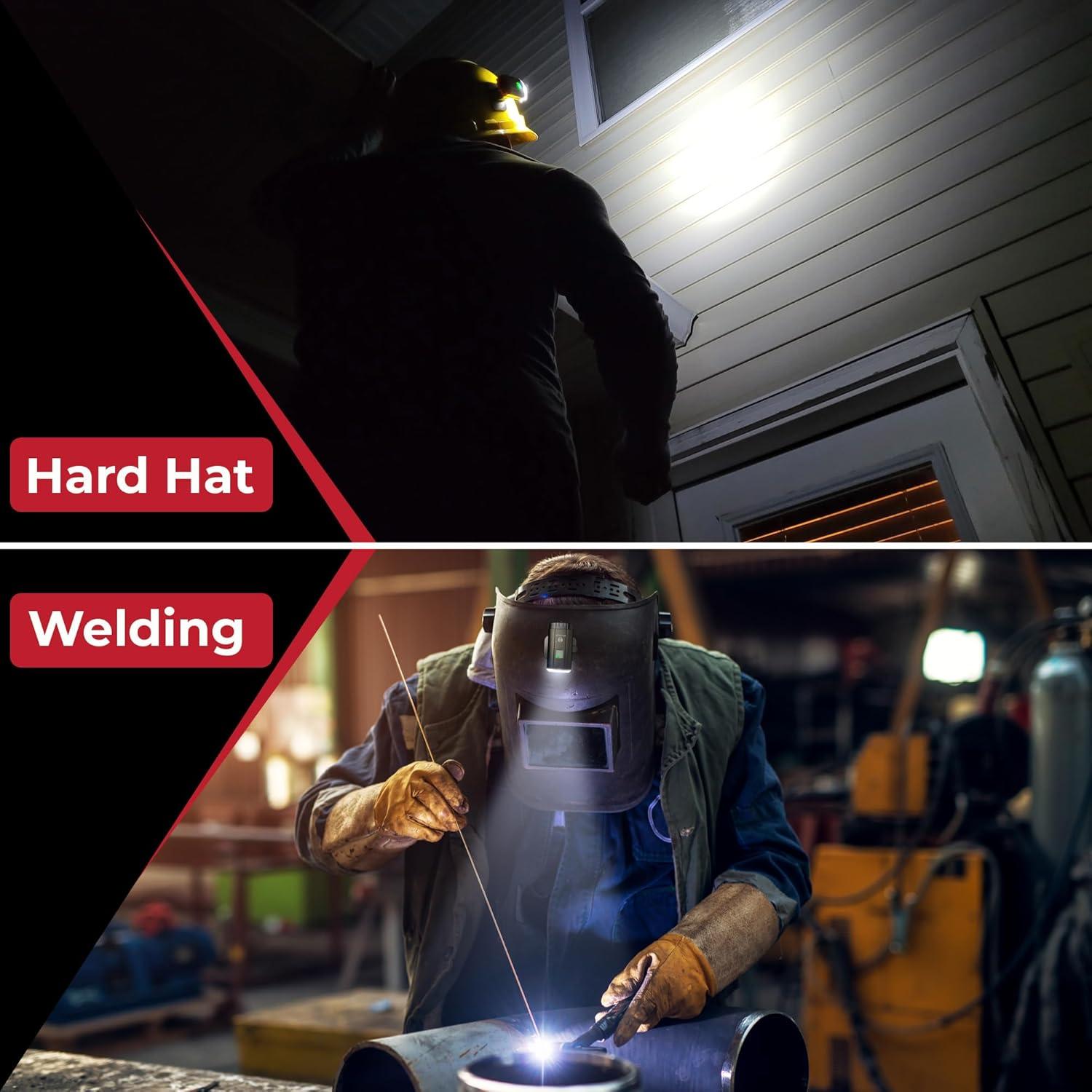 Luz Recargable para Casco Greerride GRX4HHAT LED 500mAh