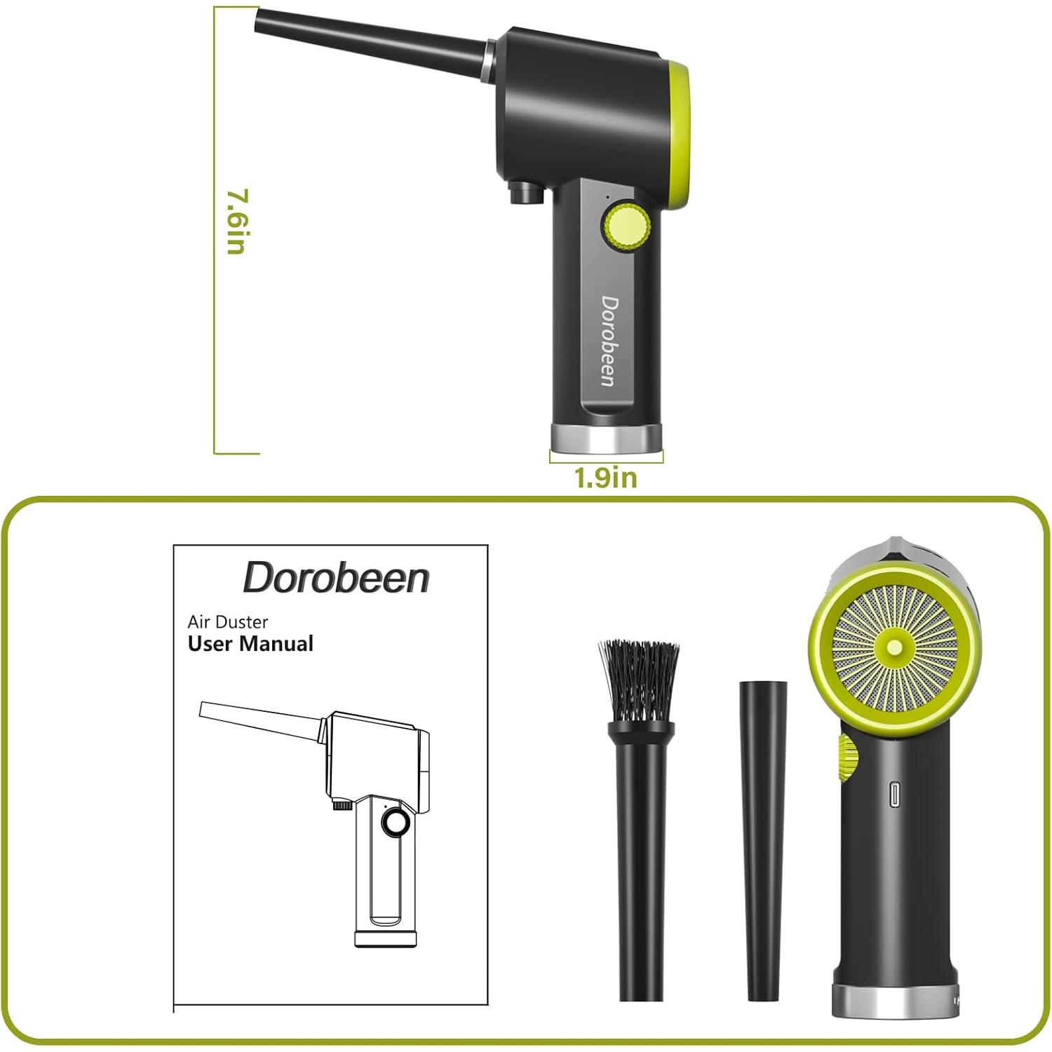 Soplador de Aire Comprimido Dorobeen AT07-G 41000RPM Inalámbrico