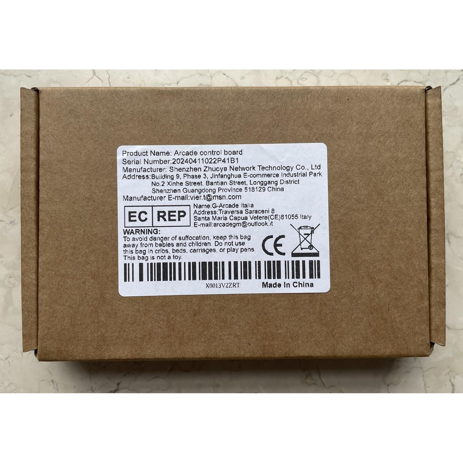 Codificador USB Zero Delay BEYEE para MAME y Raspberry Pi 2Pin