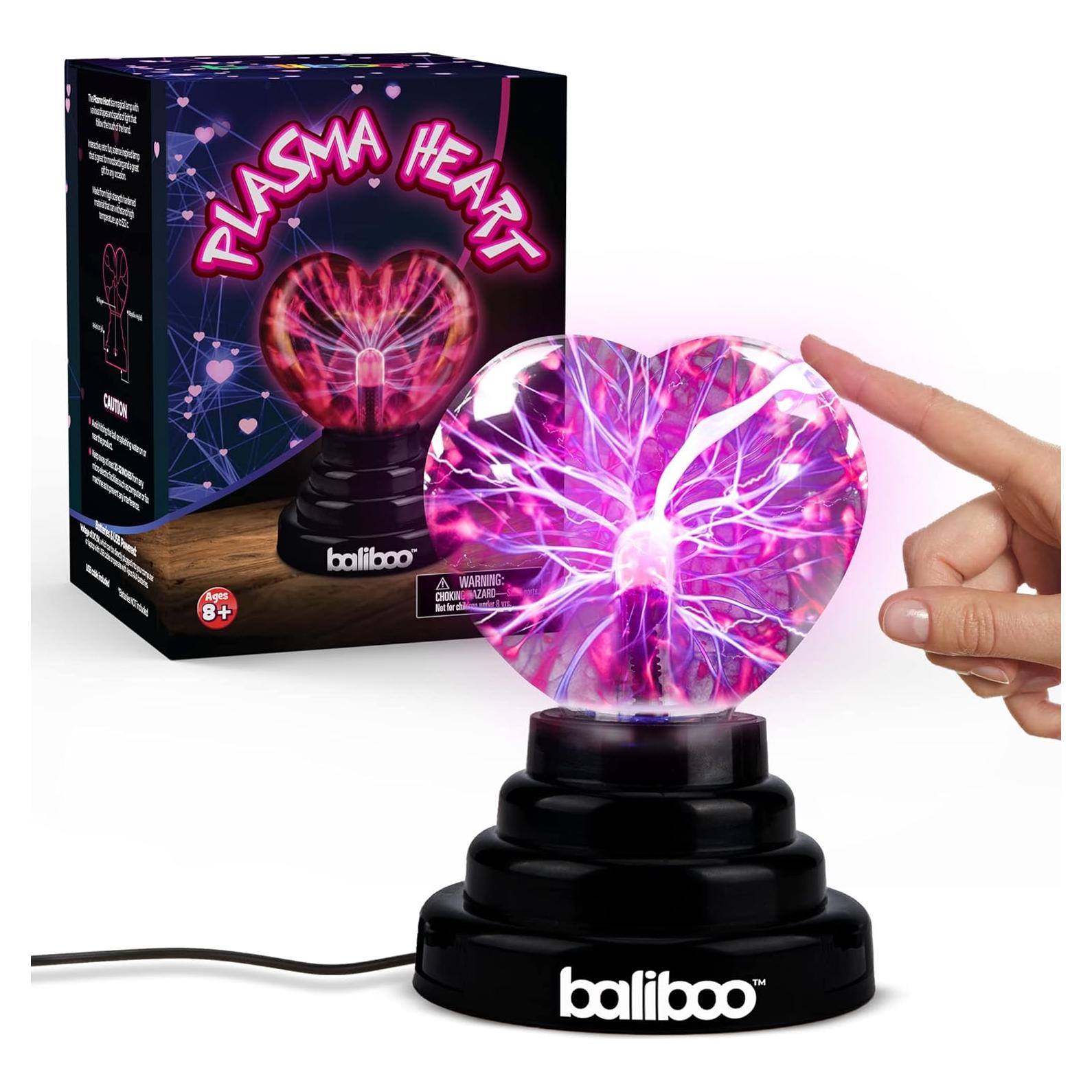 Lámpara de Plasma Corazón BALIBOO 10 cm Táctil USB