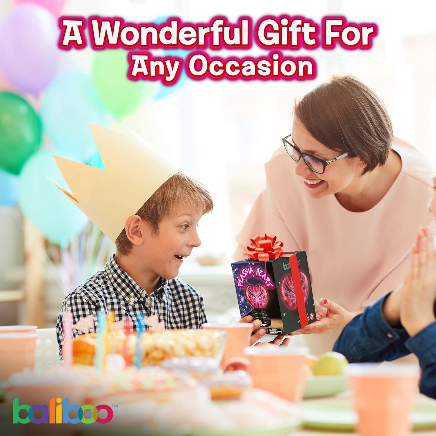 Lámpara de Plasma Corazón BALIBOO 10 cm Táctil USB