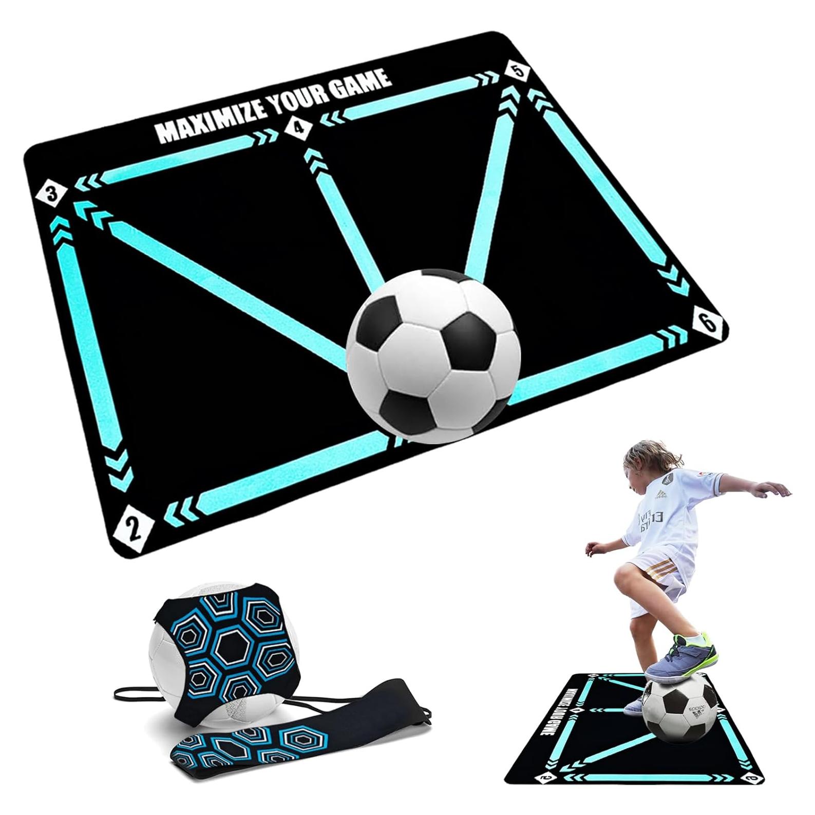 Alfombrilla de Entrenamiento de Fútbol Peneyon 90x60 cm Antideslizante