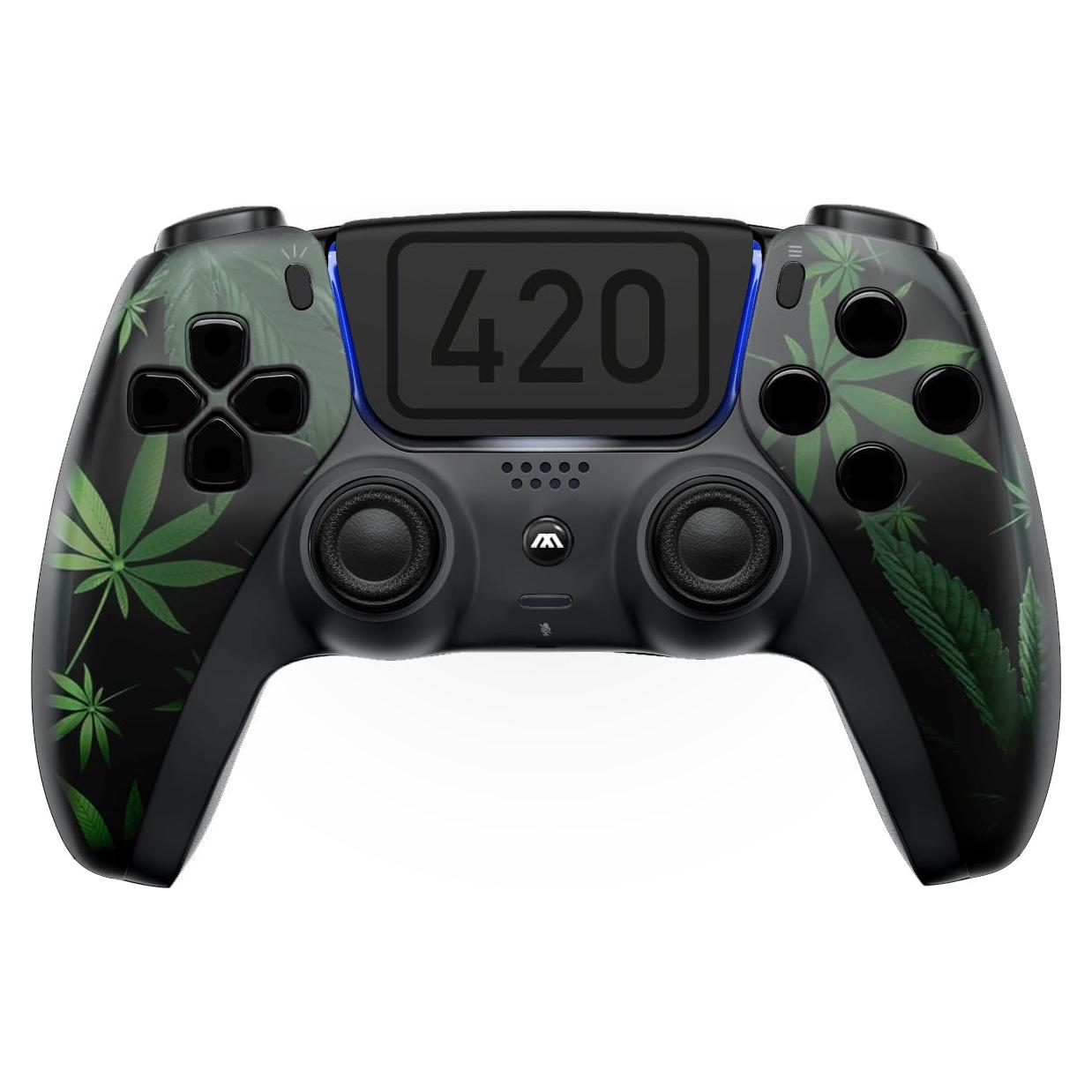 Controlador Inalámbrico ModdedZone PS5 Personalizado 420 Negro